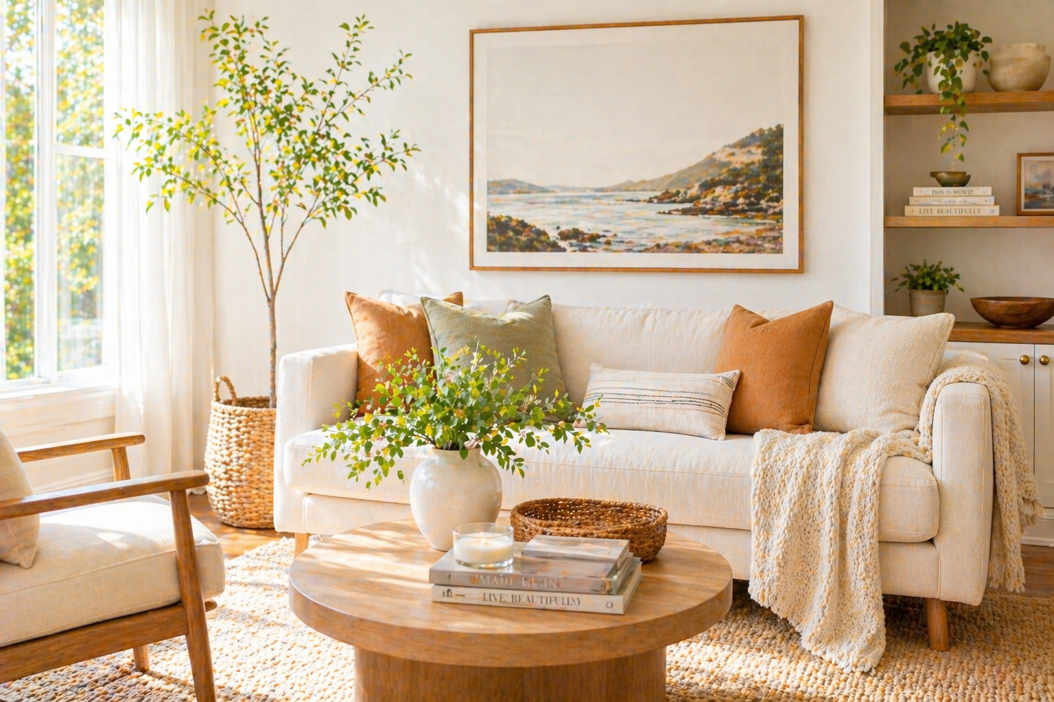 The Living Room Is Where a Home Finally Exhales