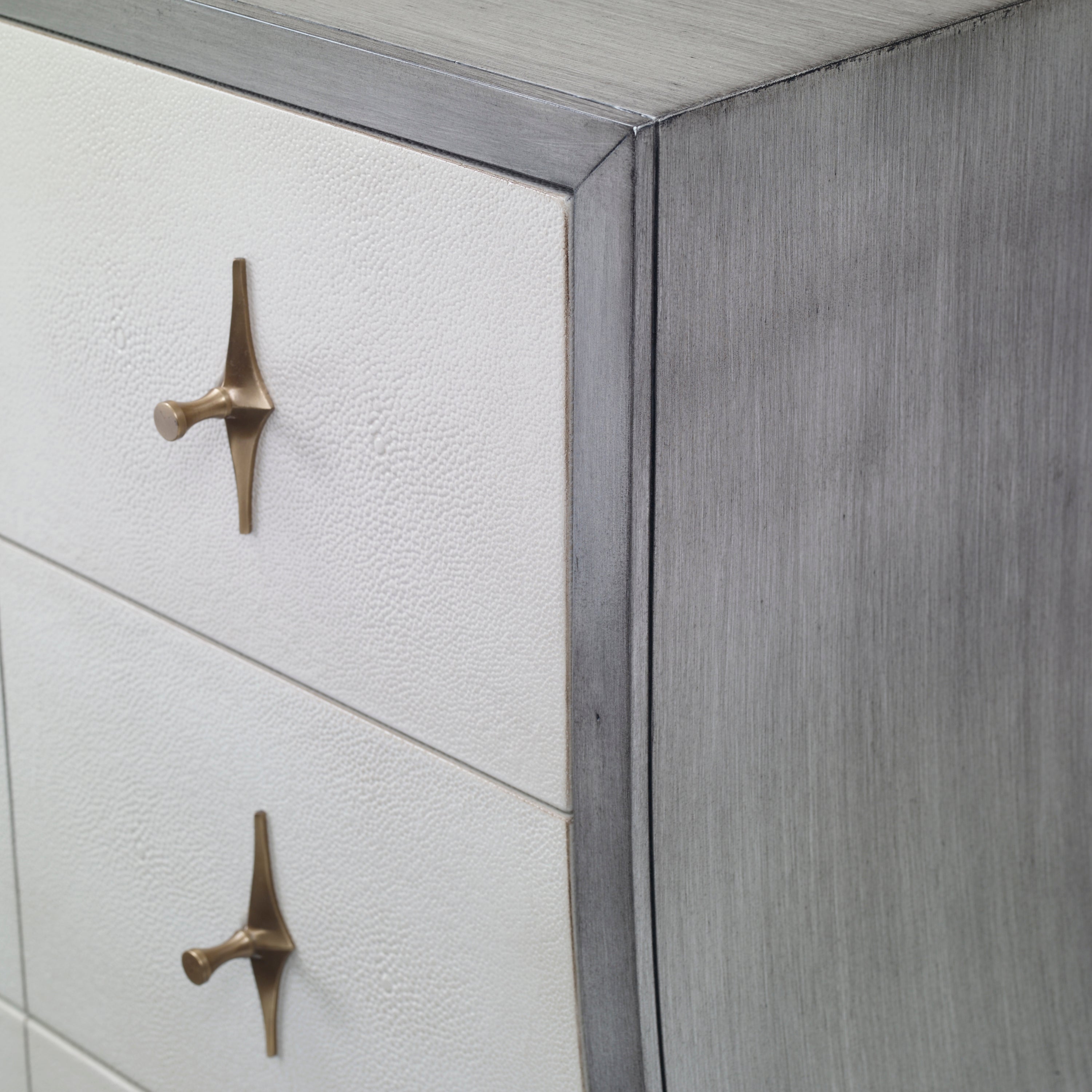 Tapered Dresser - Ash Grey / Linen