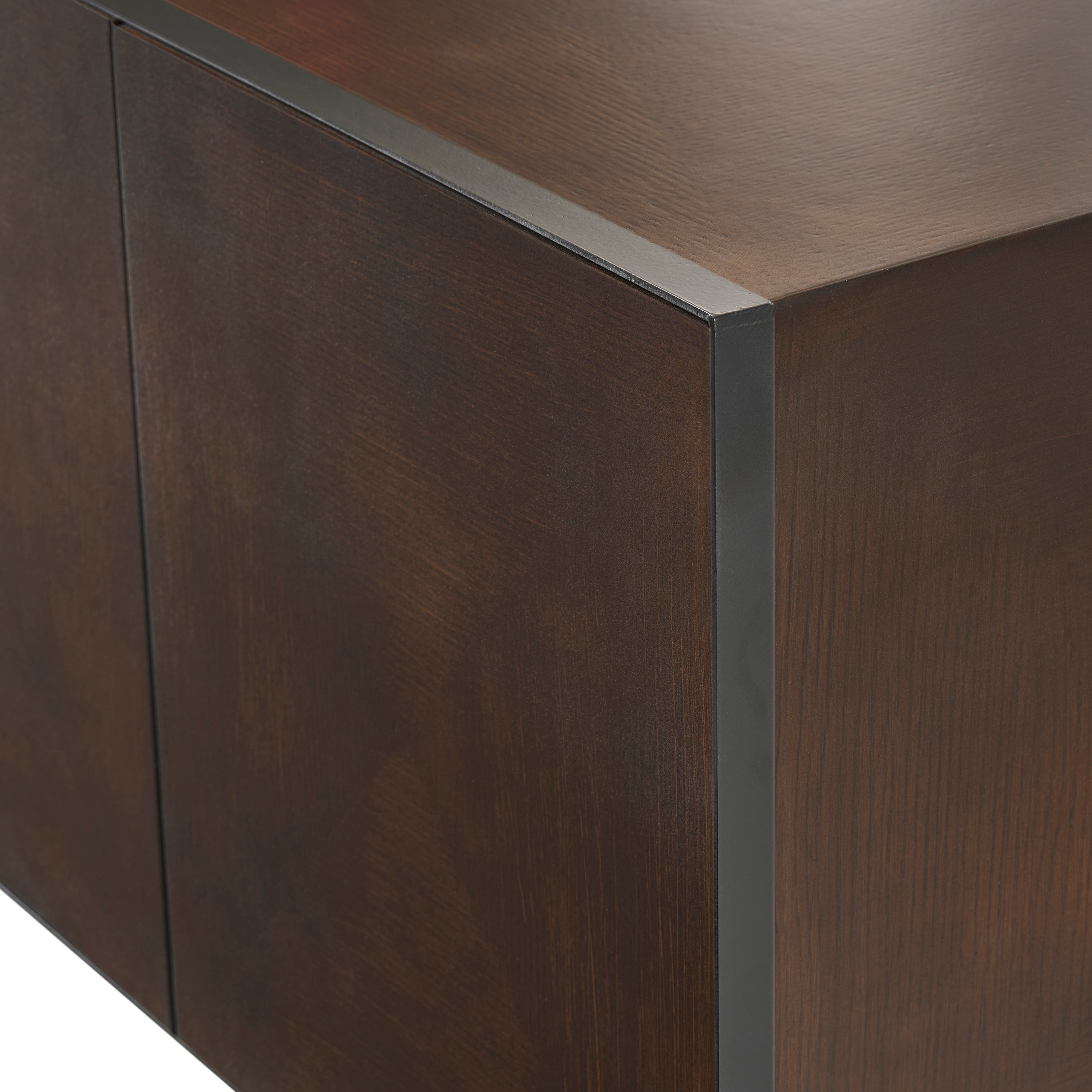 Mitered Media Cabinet - Custom