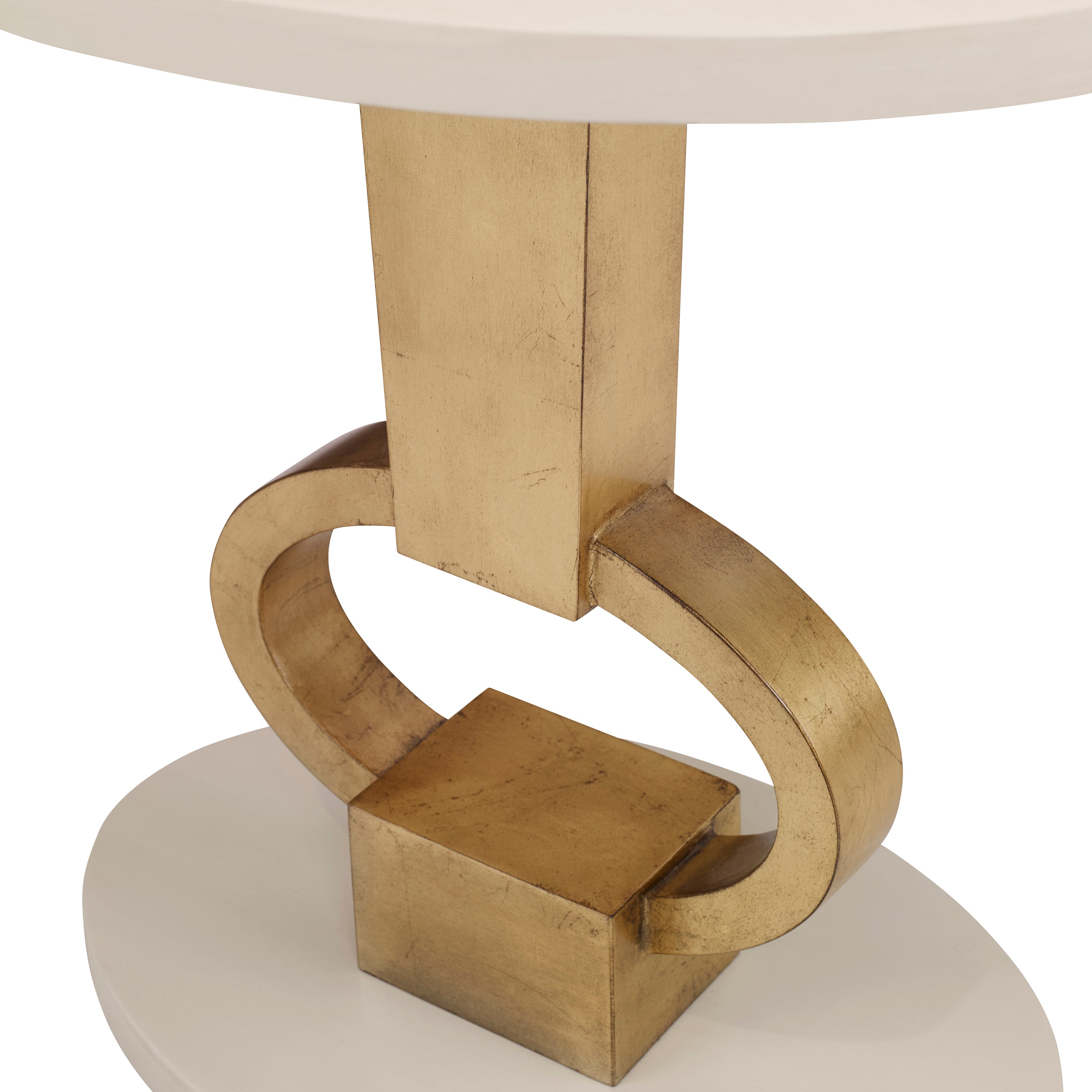 Vision Accent Table - Gold Leaf