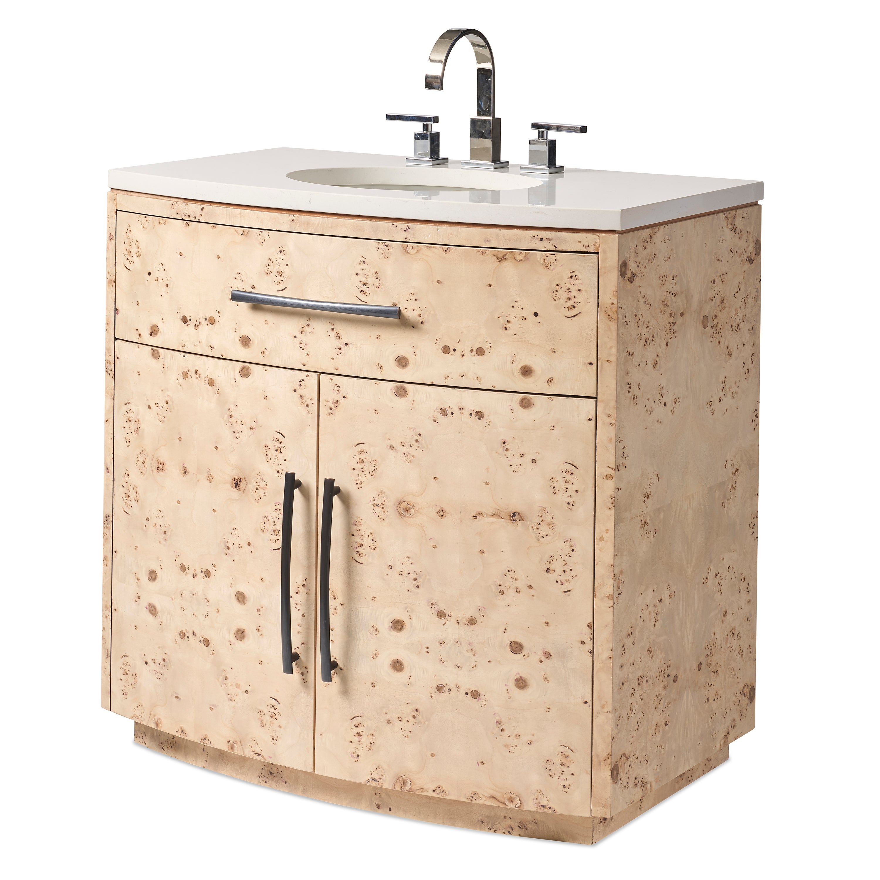 Burl Bathroom Vanity