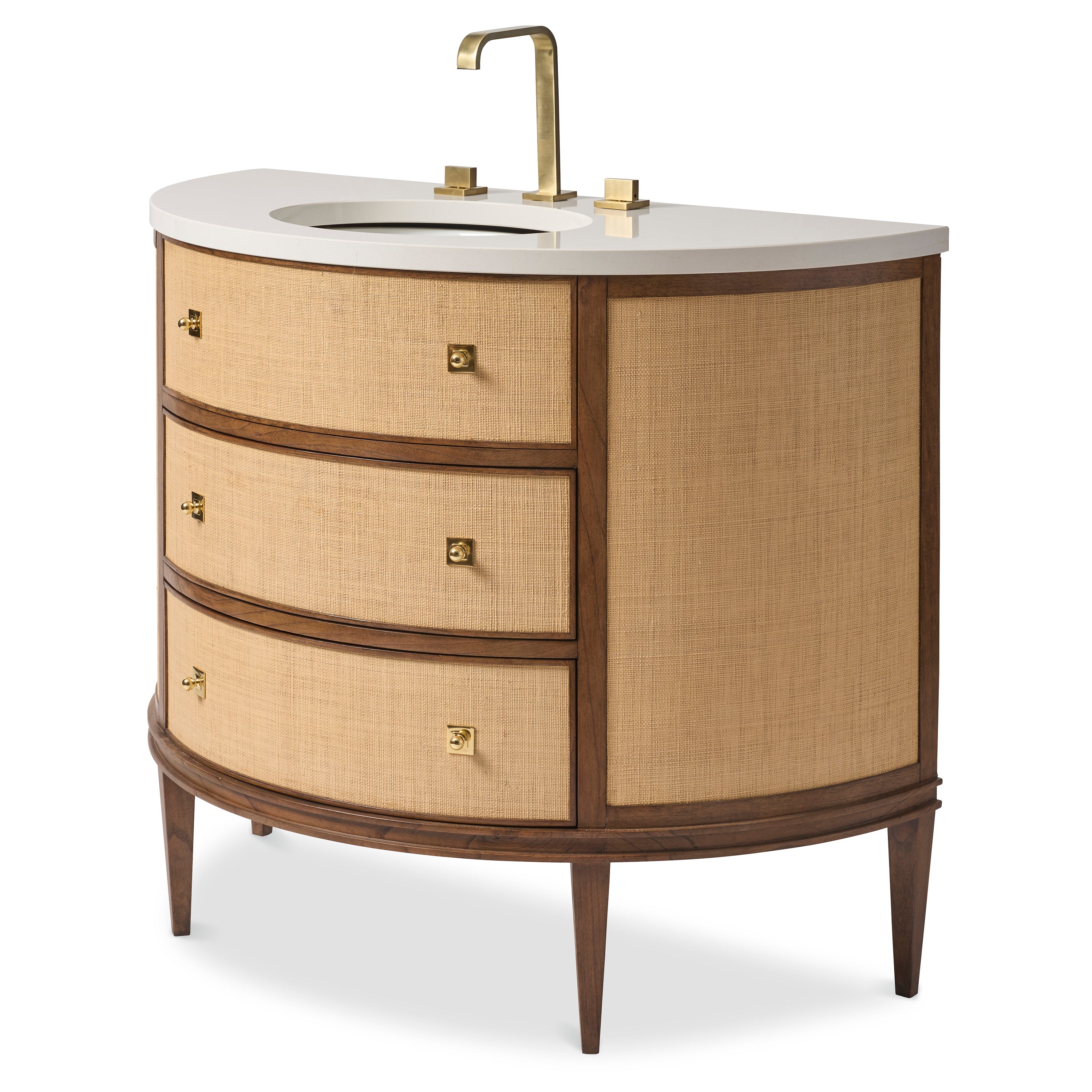 Orion Raffia Bathroom Vanity