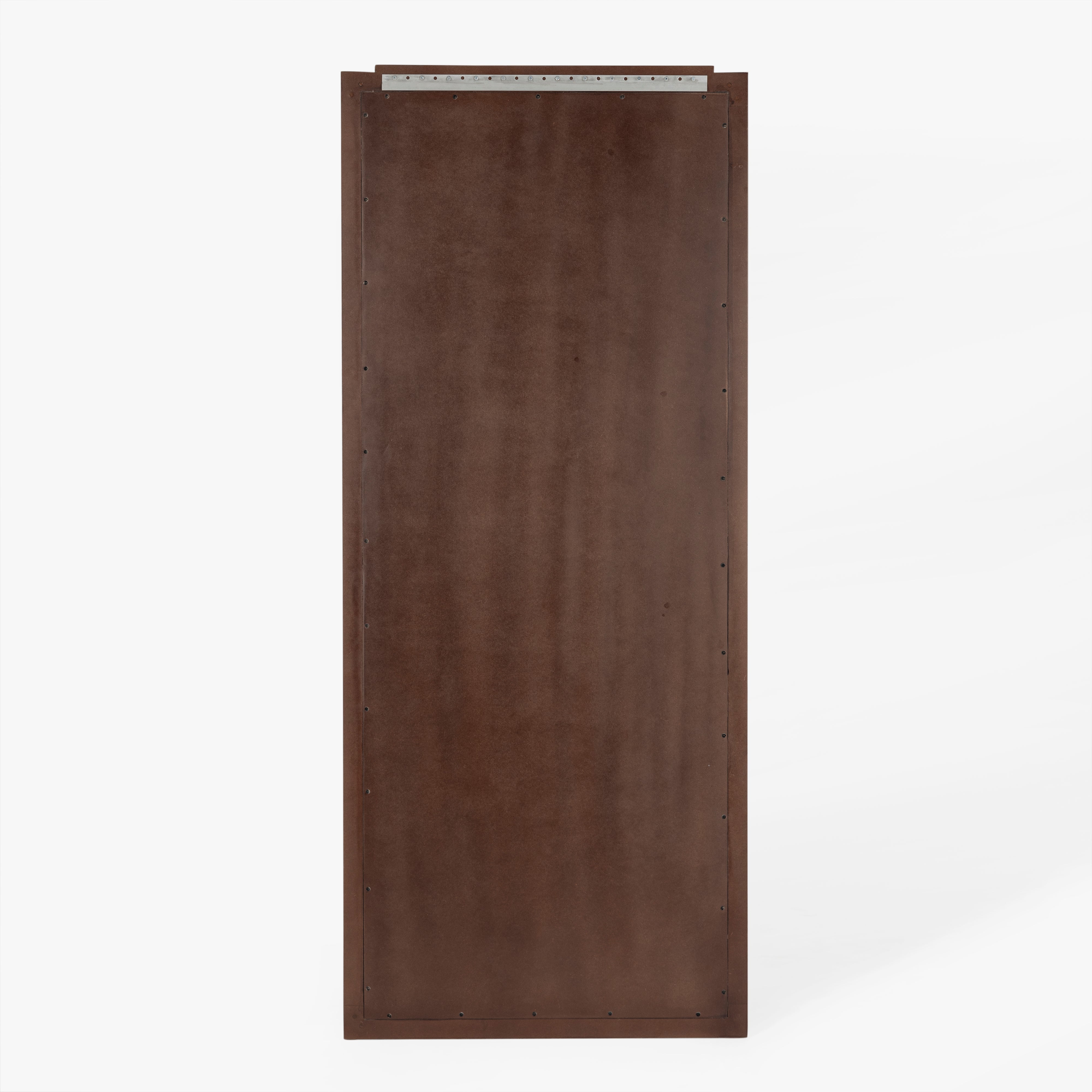 Wesley Burl Floor Mirror - Dark Burl