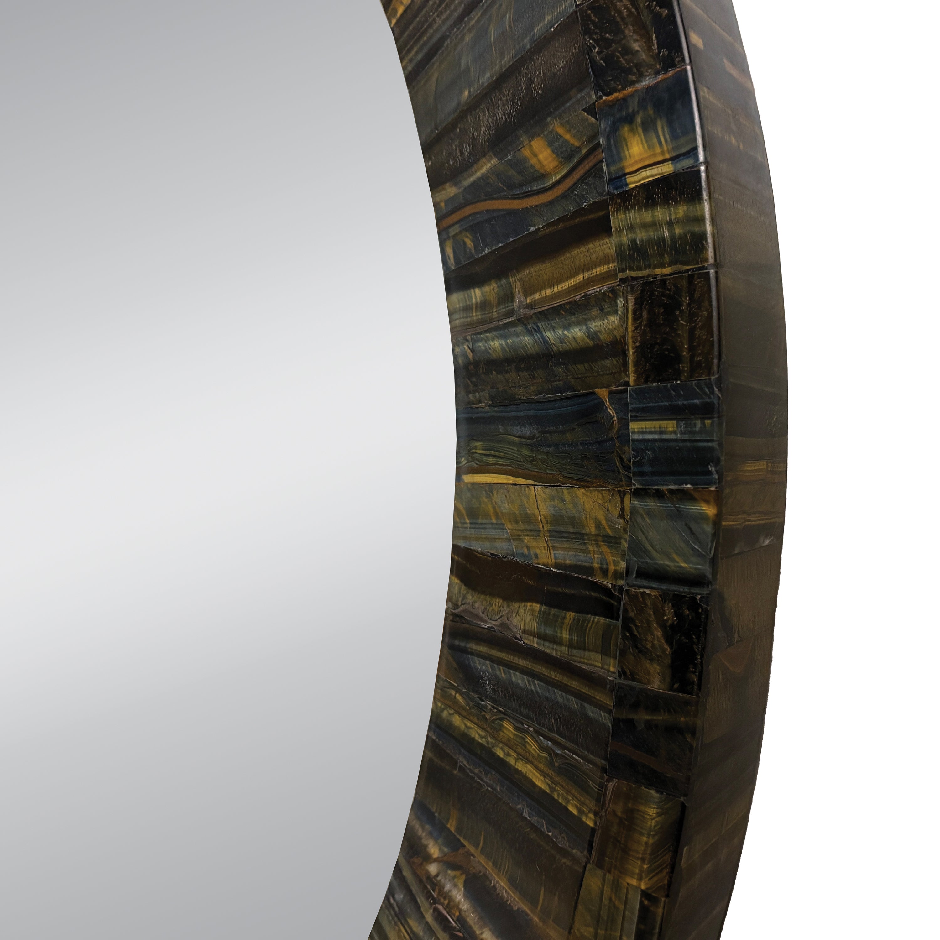 Koko Blue Tiger Eye Mirror