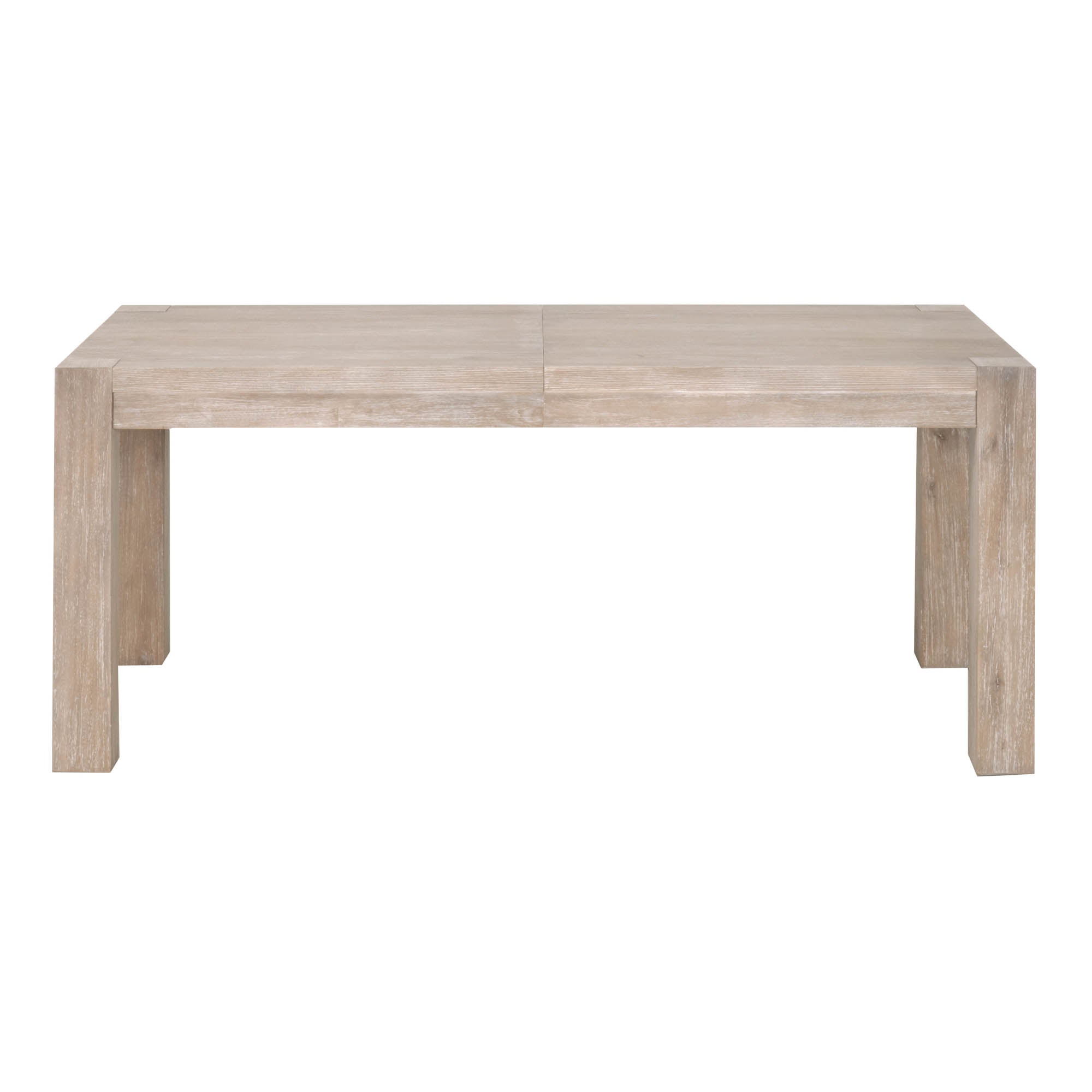 Adler Extension Dining Table in light honey oak with clean legs and seamless design by Essentials for Living