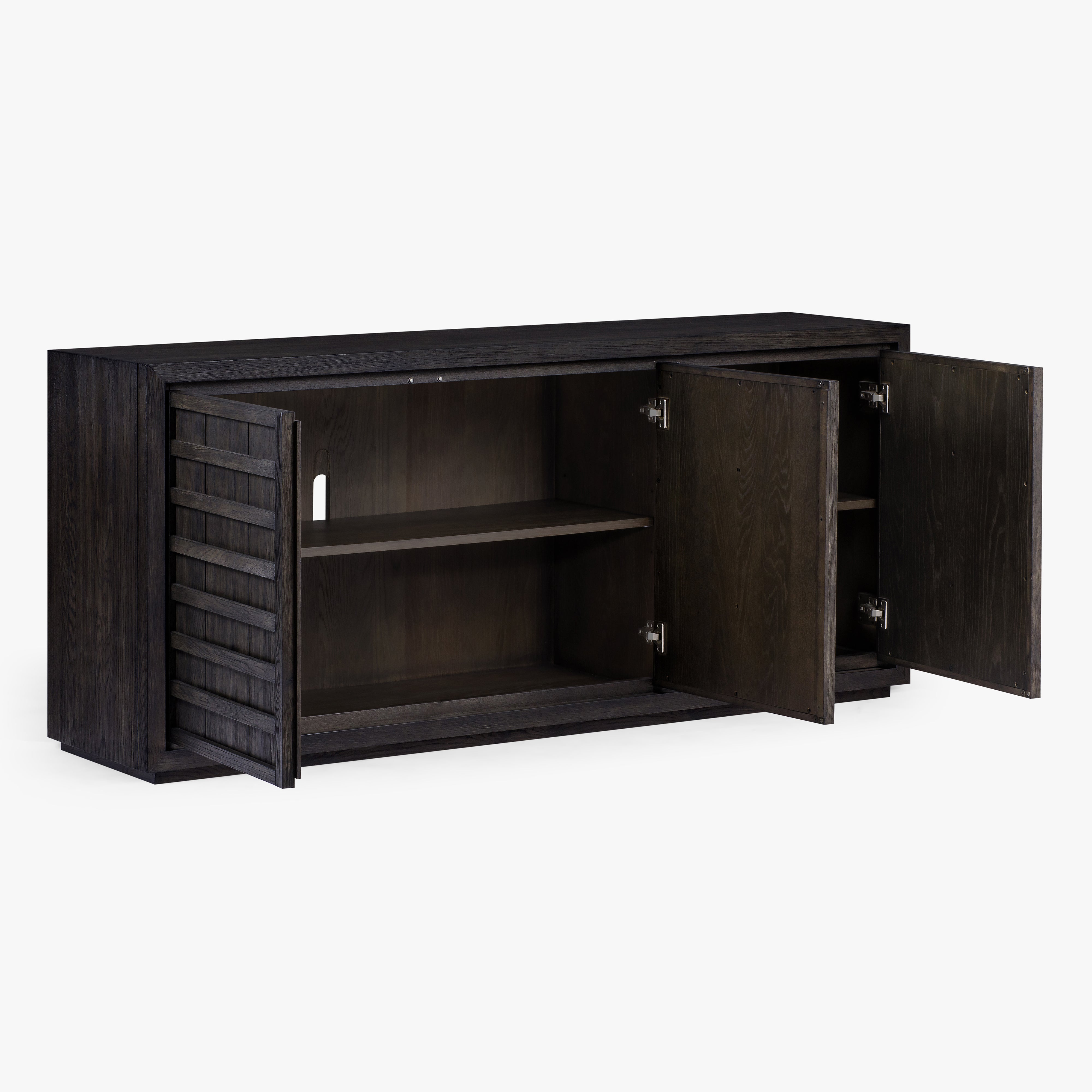 Buddy 72" Buffet (3-door) - Charcoal