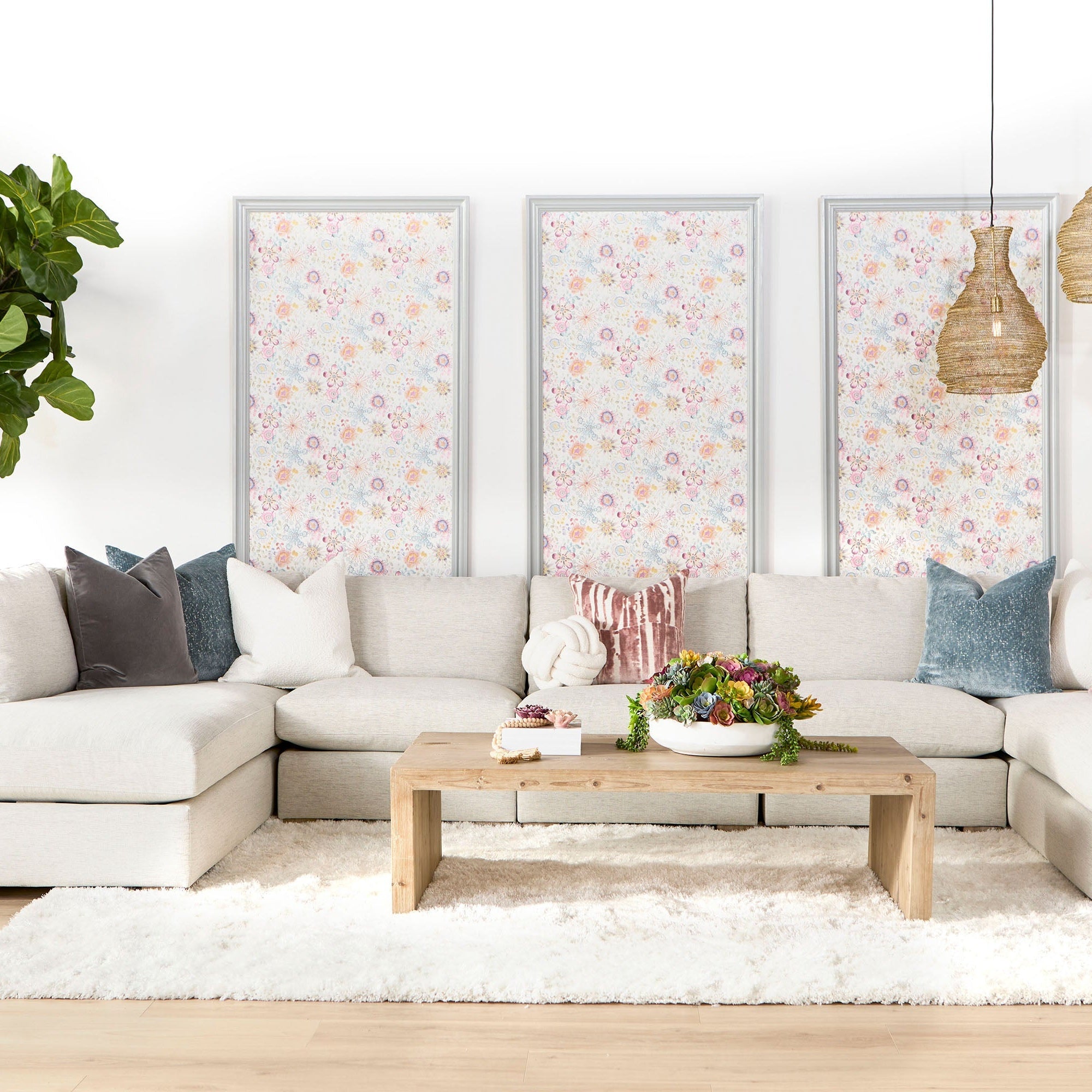 Clara Modular 2-Seat Left Slim Arm Sofa