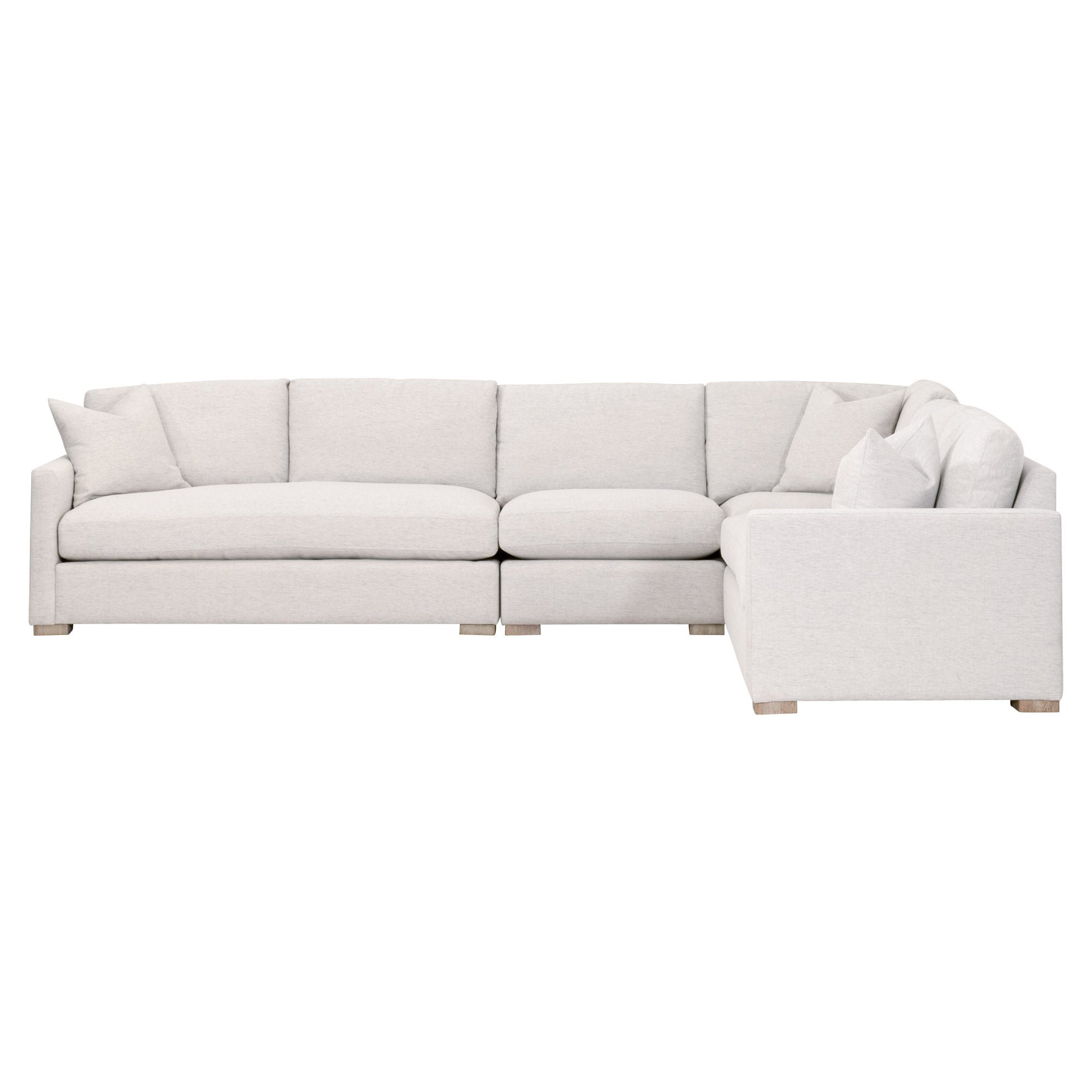 Clara Modular 2-Seat Left Slim Arm Sofa