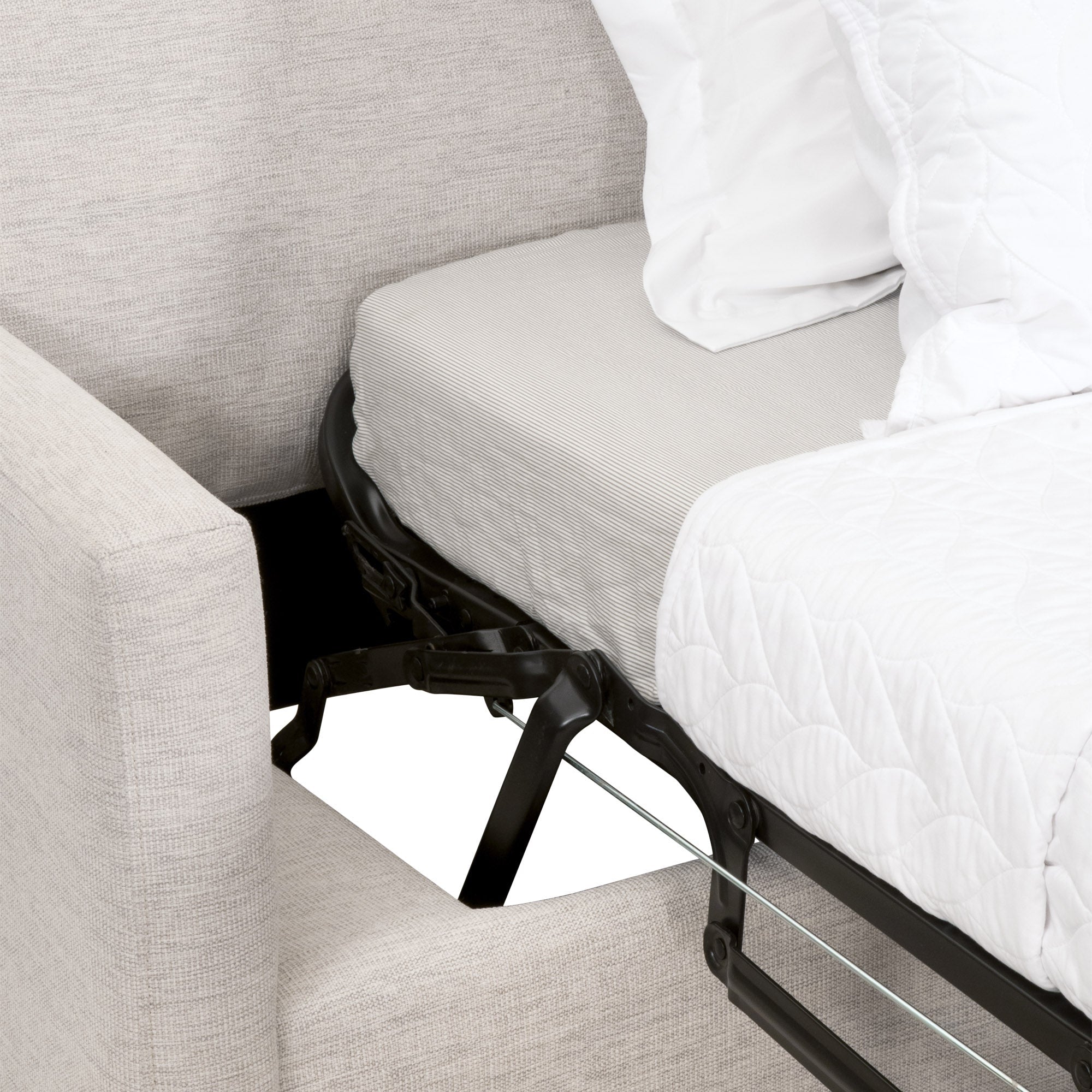 Clara 86" Slim Arm Queen Sleeper Sofa