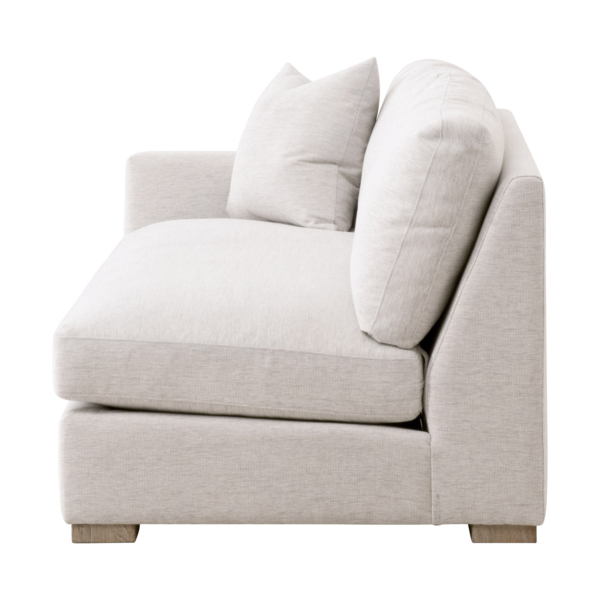 Clara Modular 2-Seat Left Slim Arm Sofa