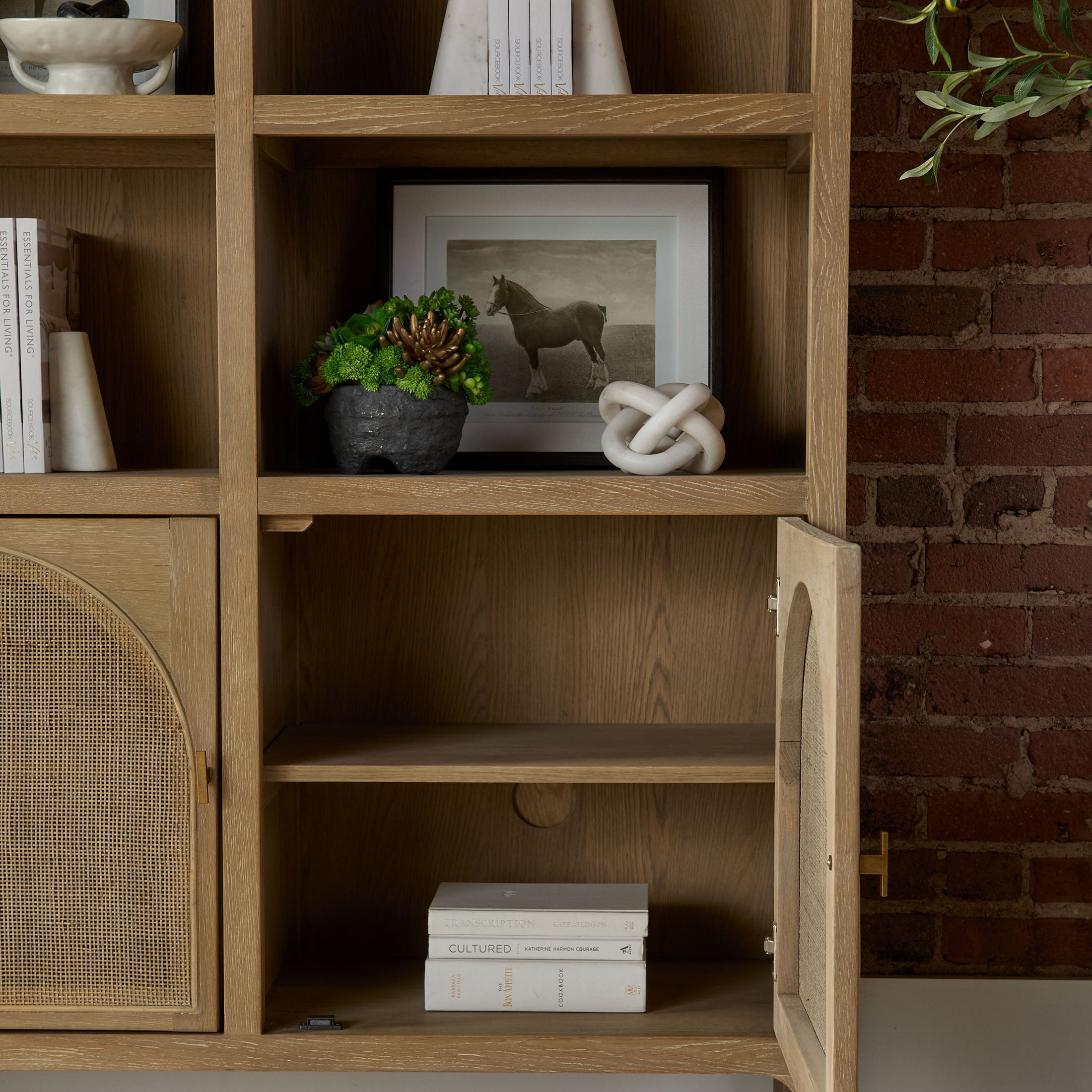 Cane Storage Bookcase