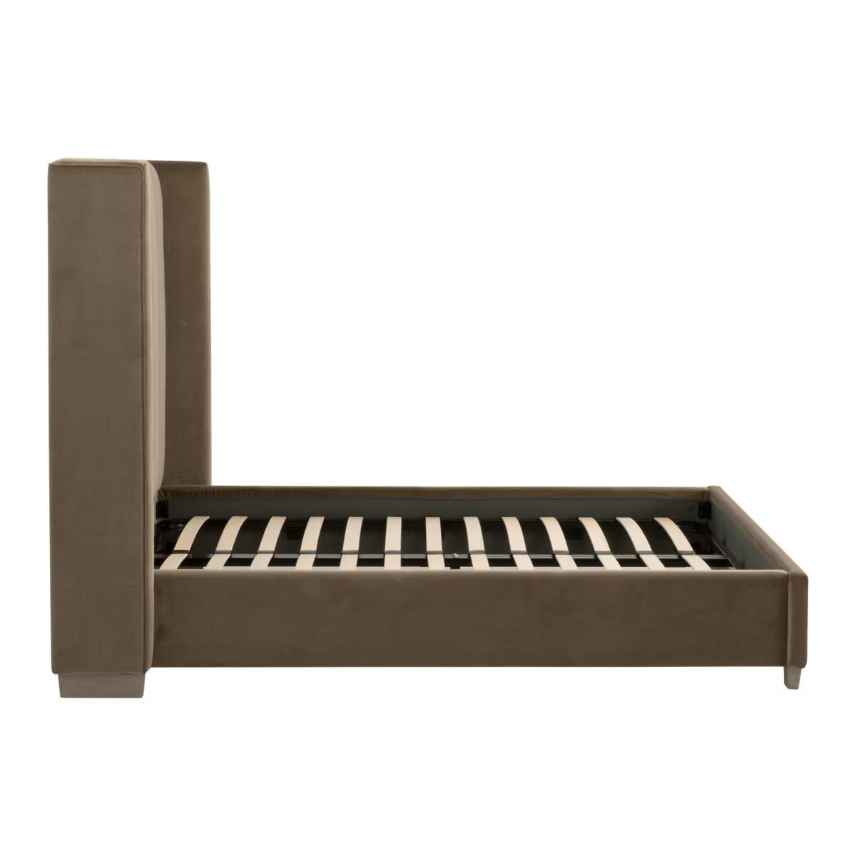 Chandler Channeled Velvet Upholstered Bed