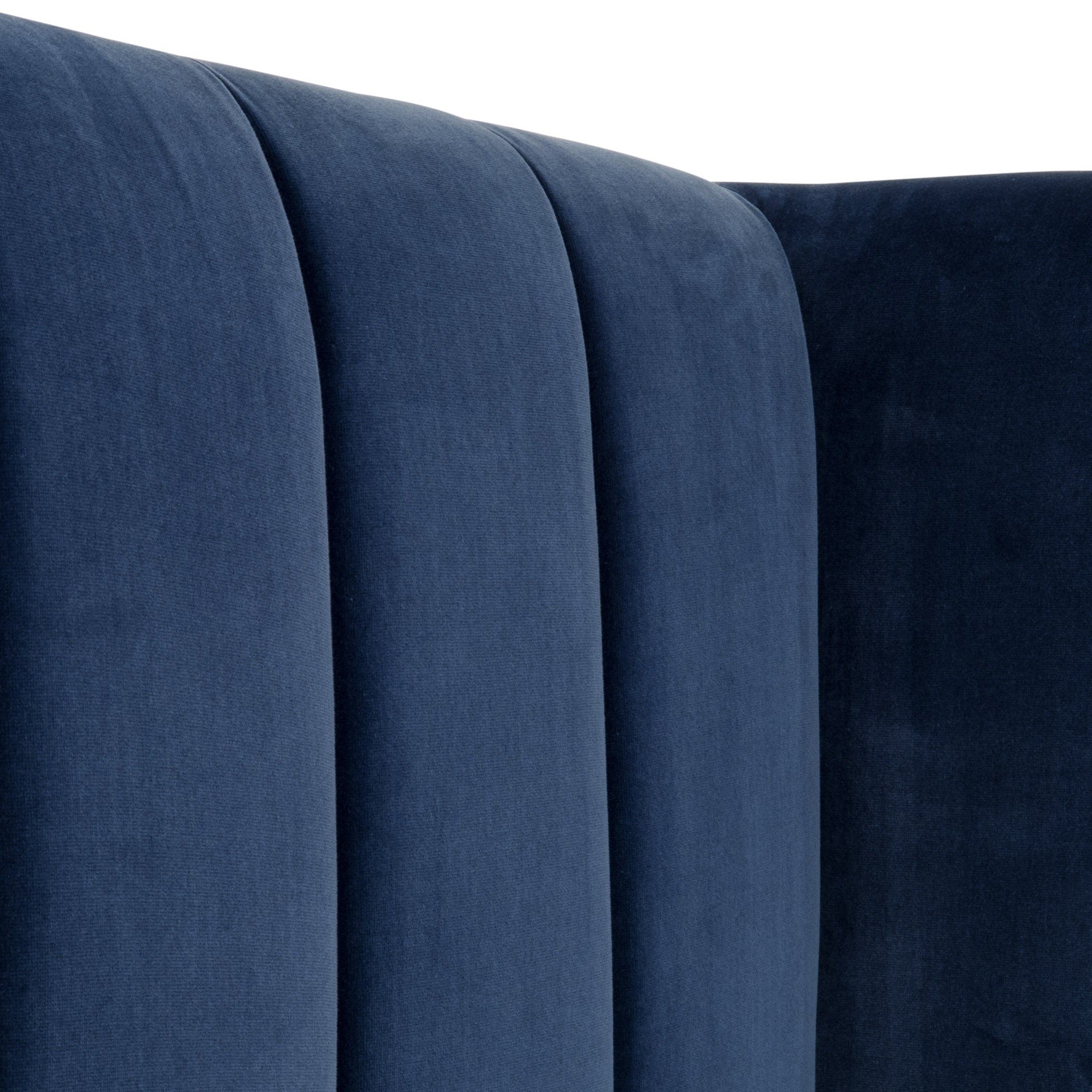Chandler Twin Bed-Denim Blue