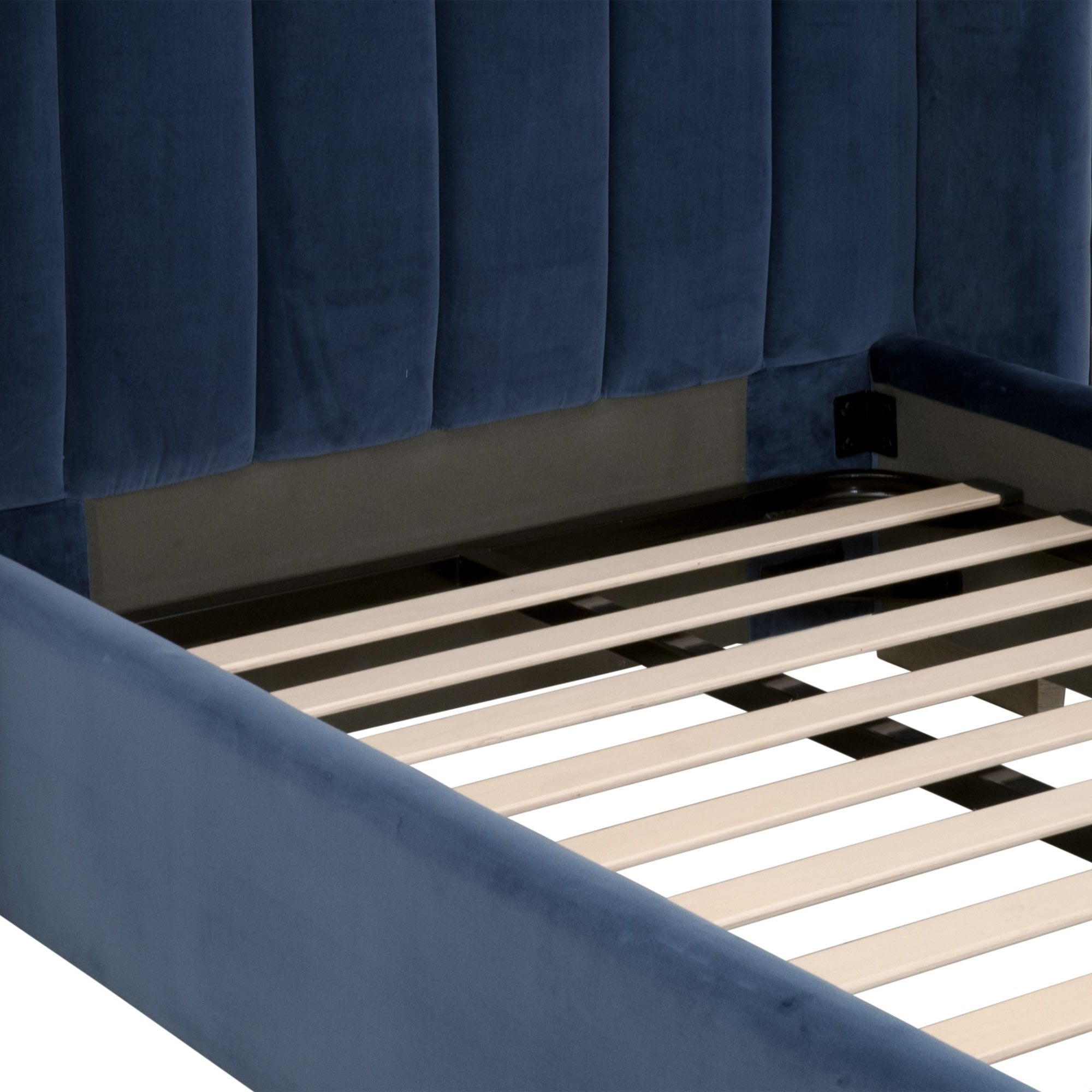 Chandler Twin Bed-Denim Blue
