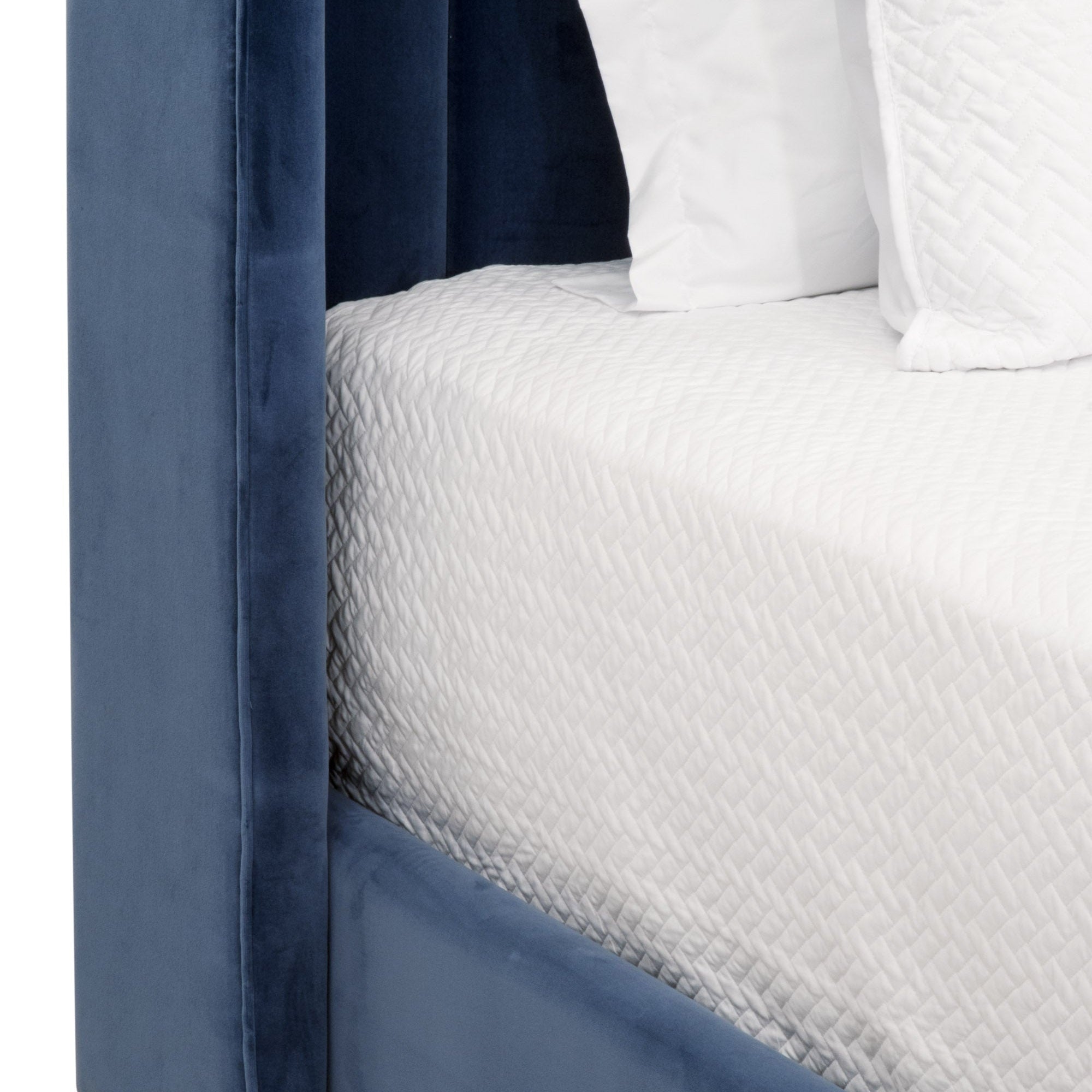 Chandler Twin Bed-Denim Blue