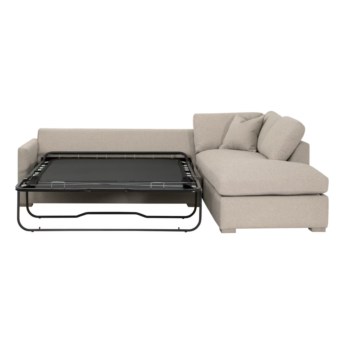 Clara 112" Slim Arm Sleeper Queen RF Sectional