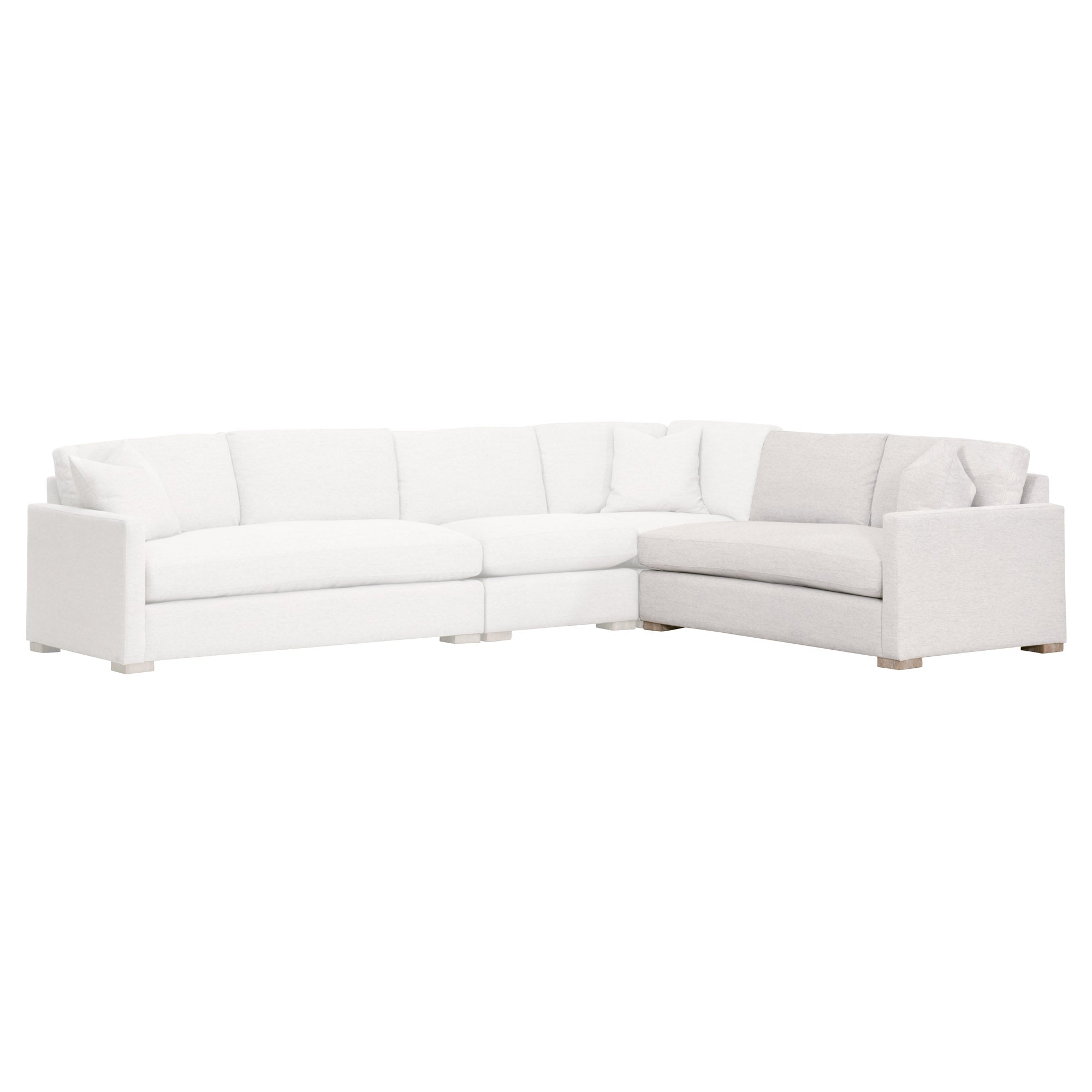 Clara Modular 2-Seat Right Slim Arm Sofa