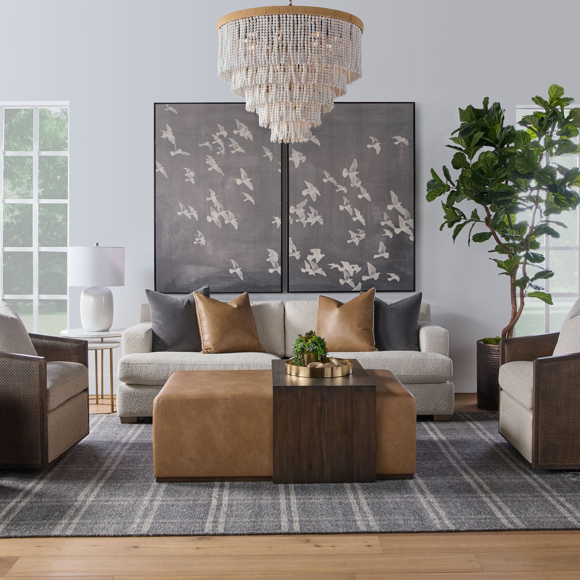 Dean 92" California Casual Sofa