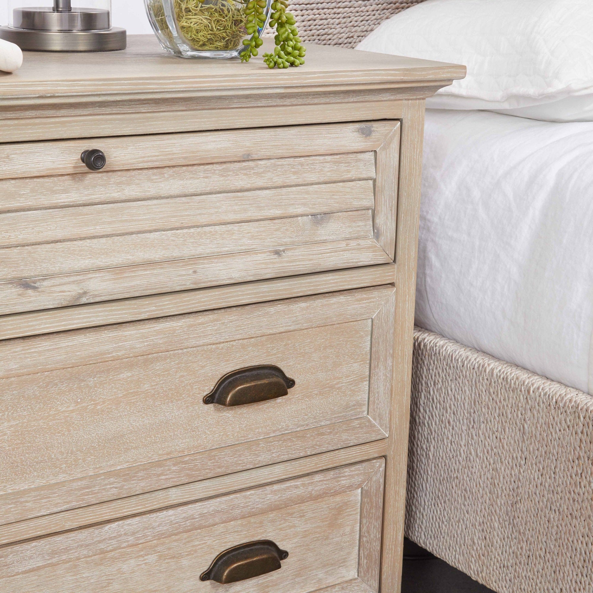 Eden 3-Drawer Nightstand