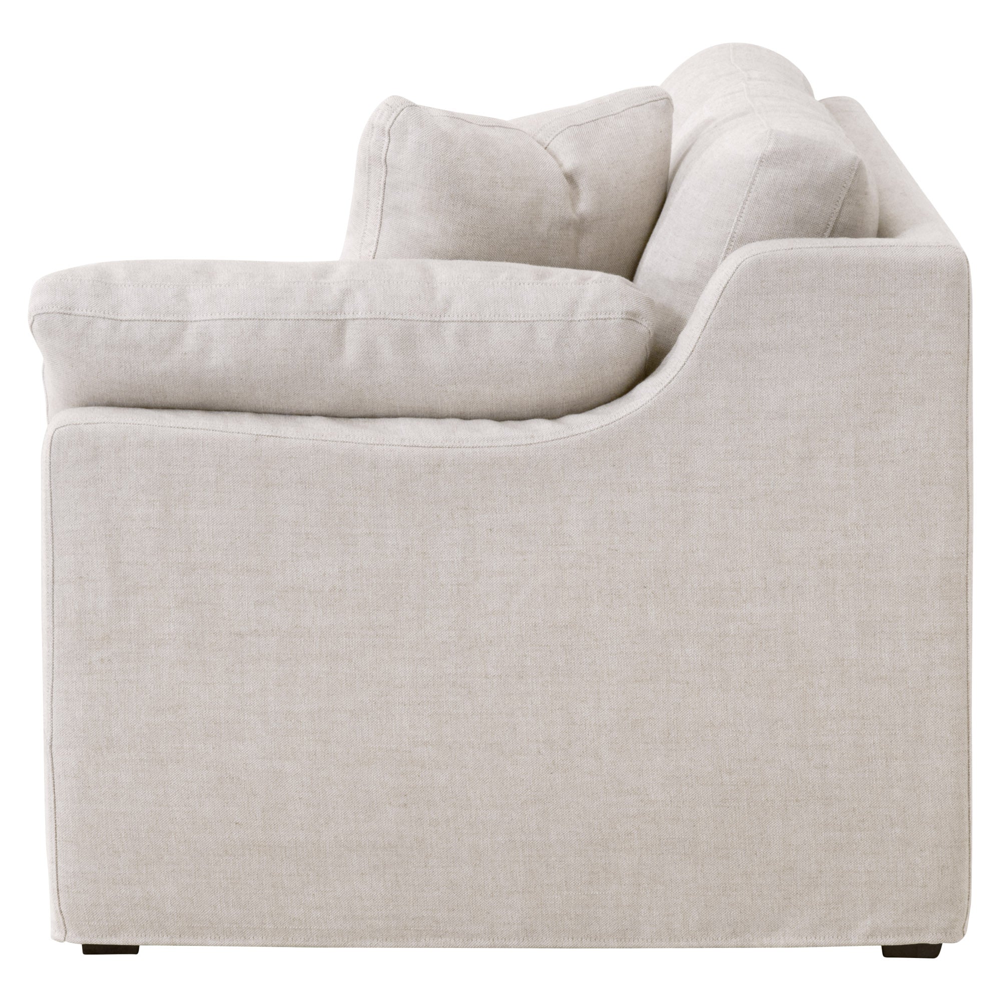 Lena Modular Slipcover 2-Seat Right Slope Arm Sofa