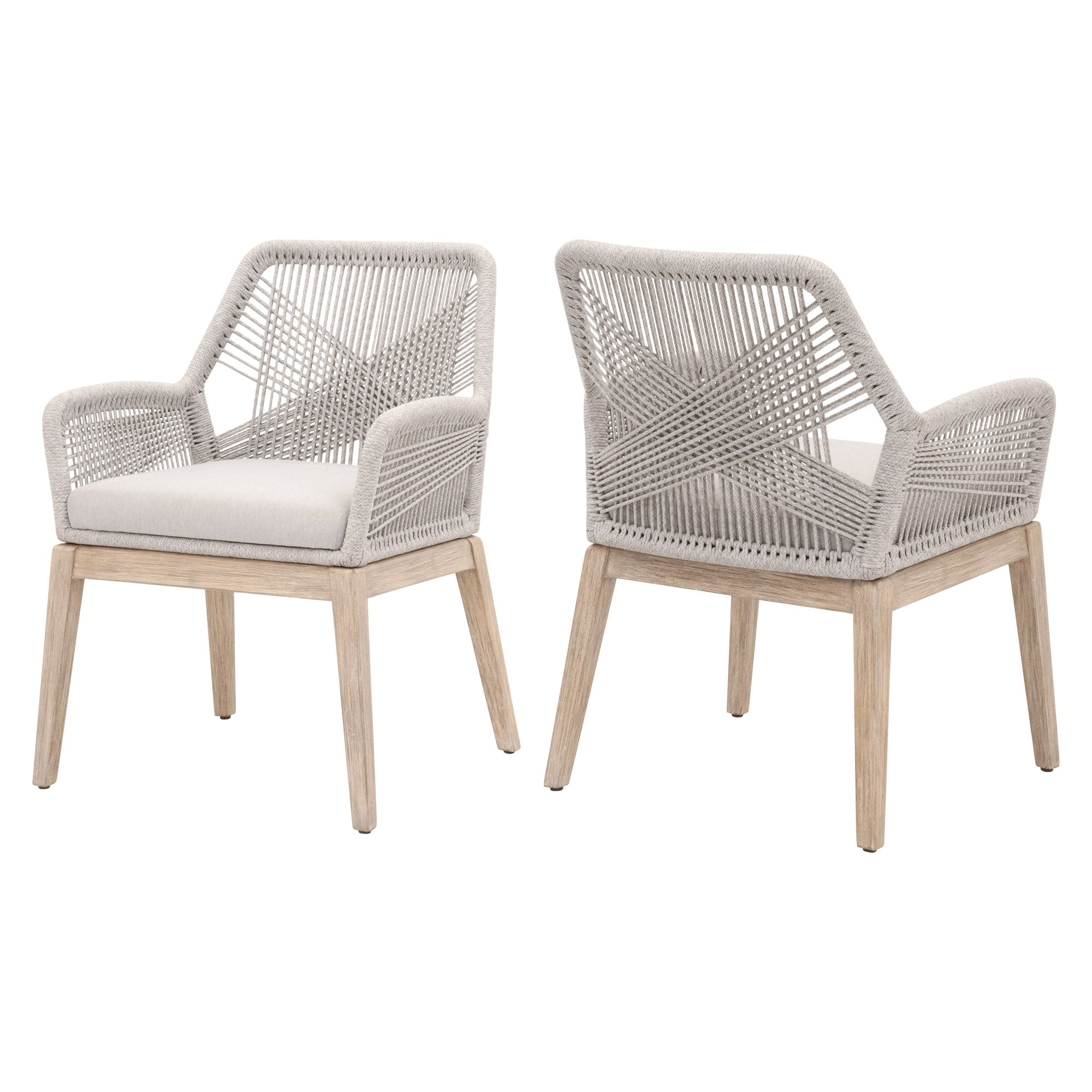 Loom Arm Chair, Set of 2