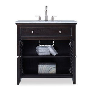Louvered Bathroom Vanity Custom