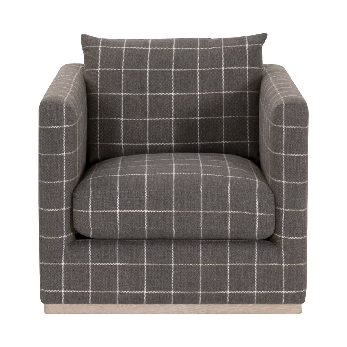Siena Plinth Base Swivel Club Chair