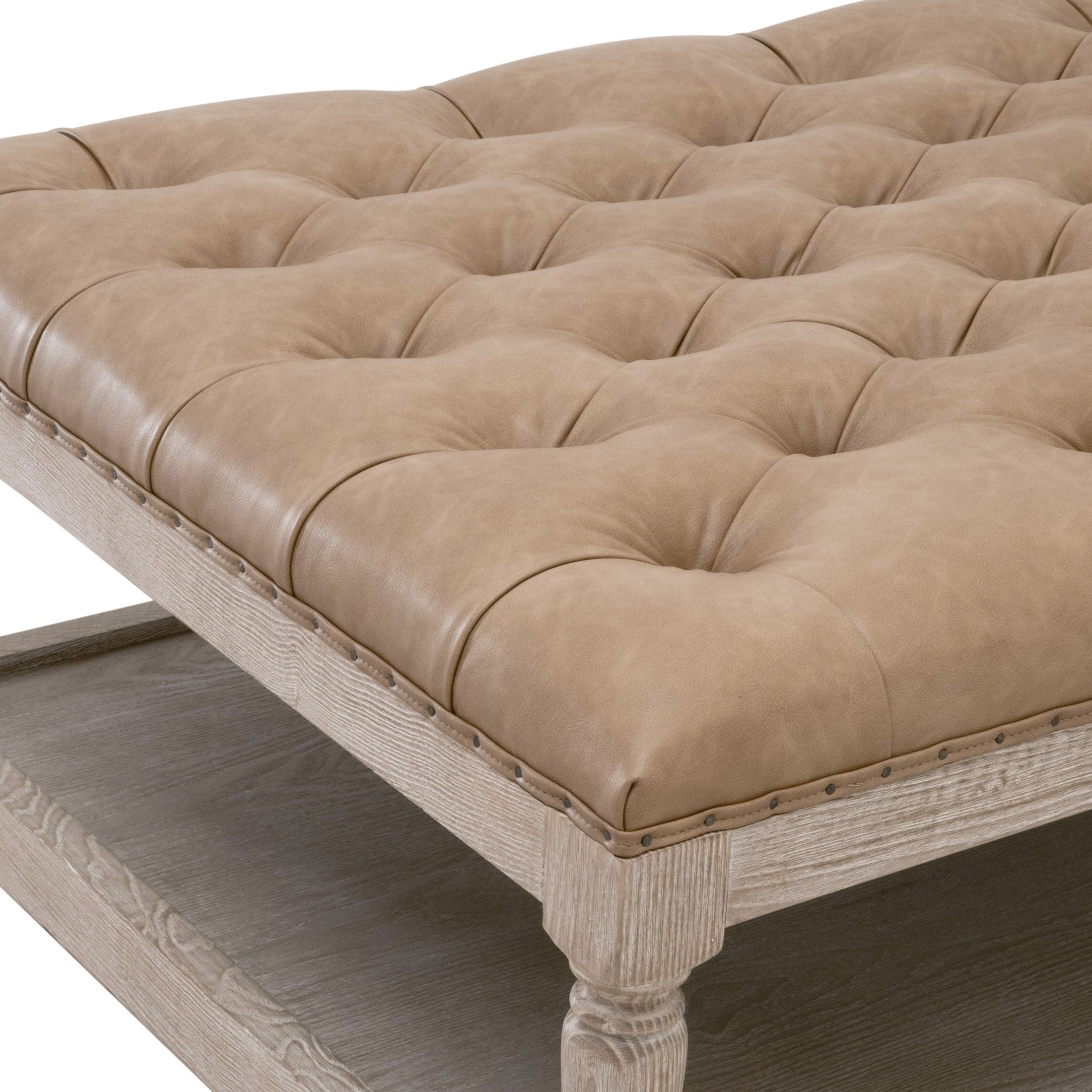 Townsend Tufted Upholstered Coffee Table