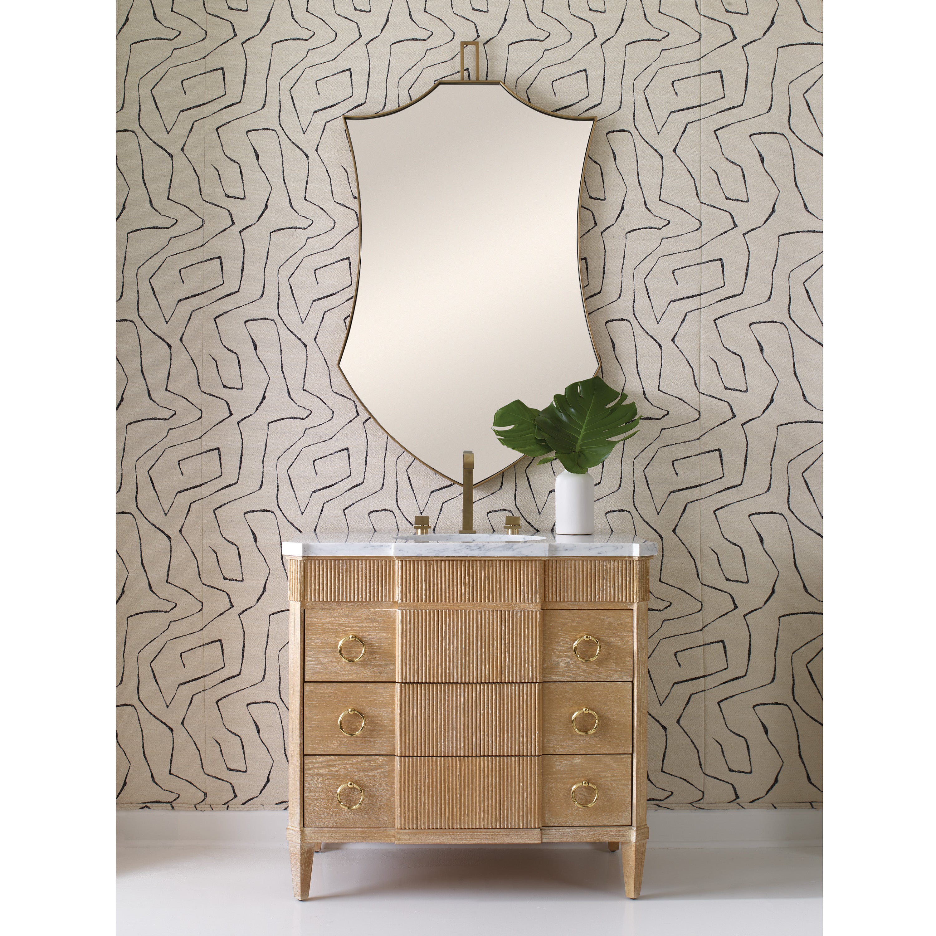 Tambour Bathroom Vanity