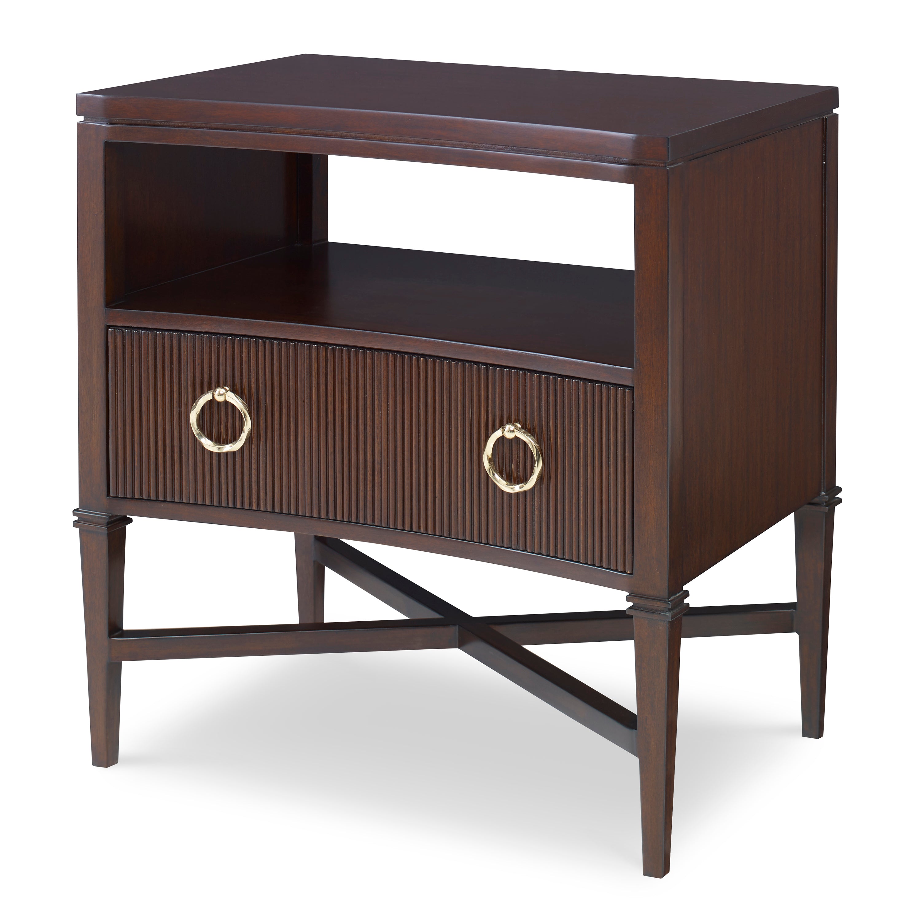 Reeded Nightstand