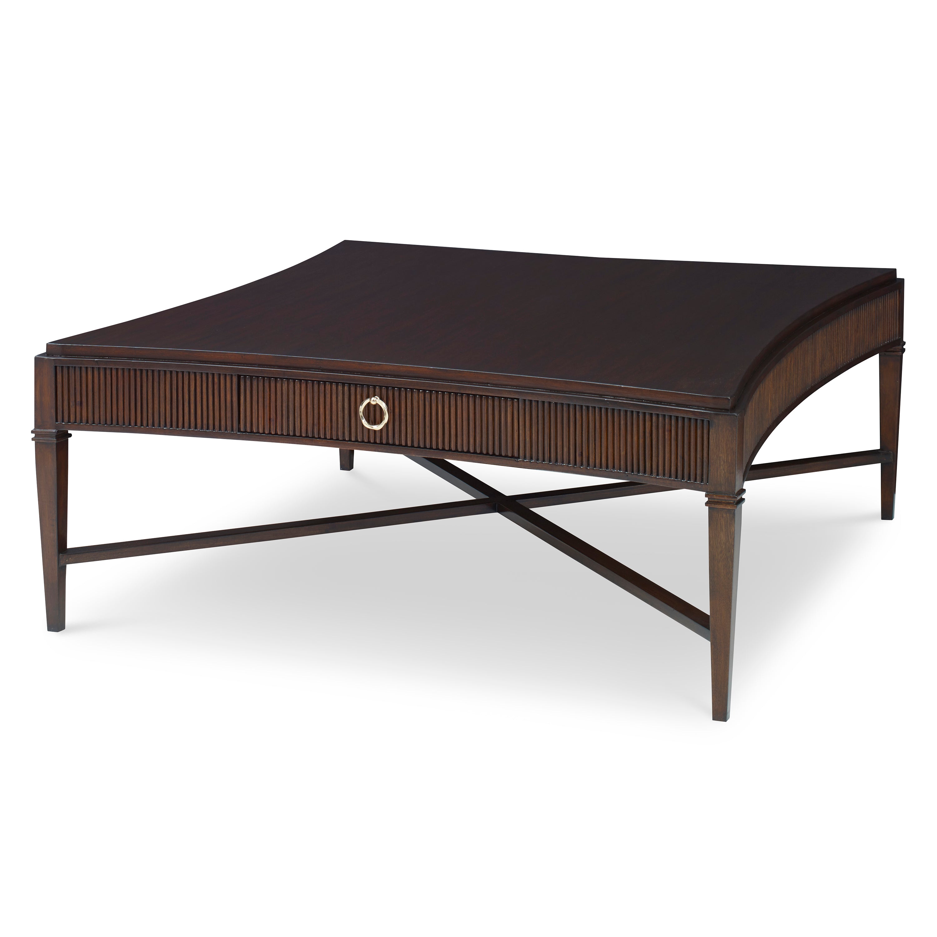 Reeded Cocktail Table