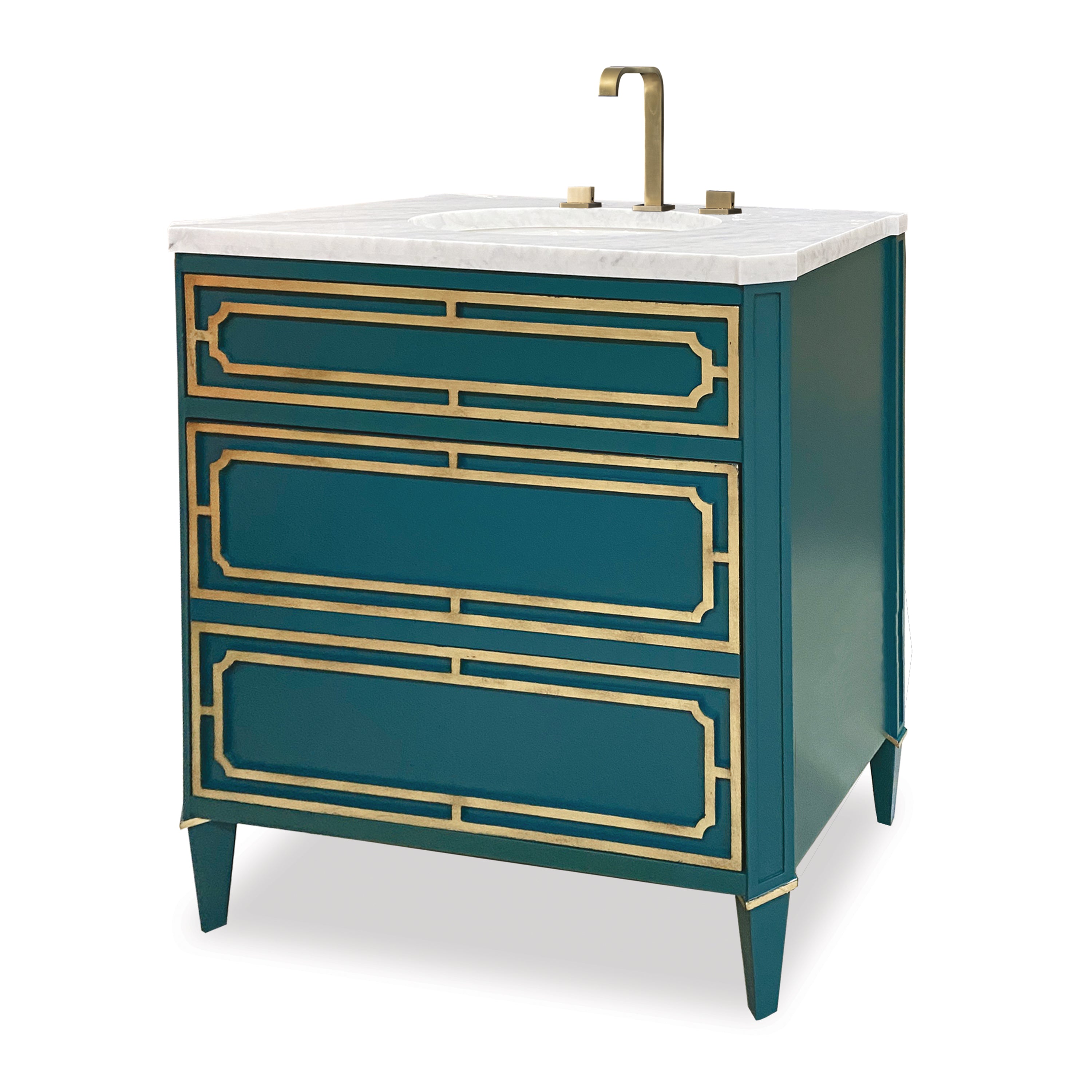 Emperor Medium Bathroom Vanity - Peacock