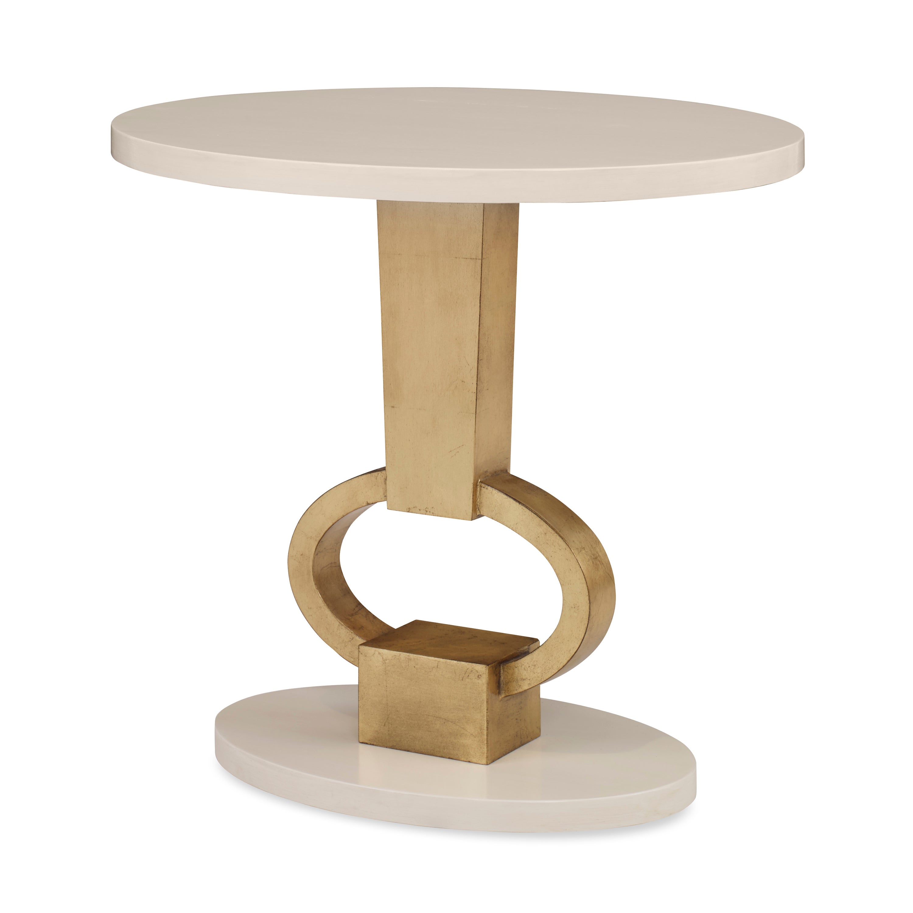 Vision Accent Table - Gold Leaf