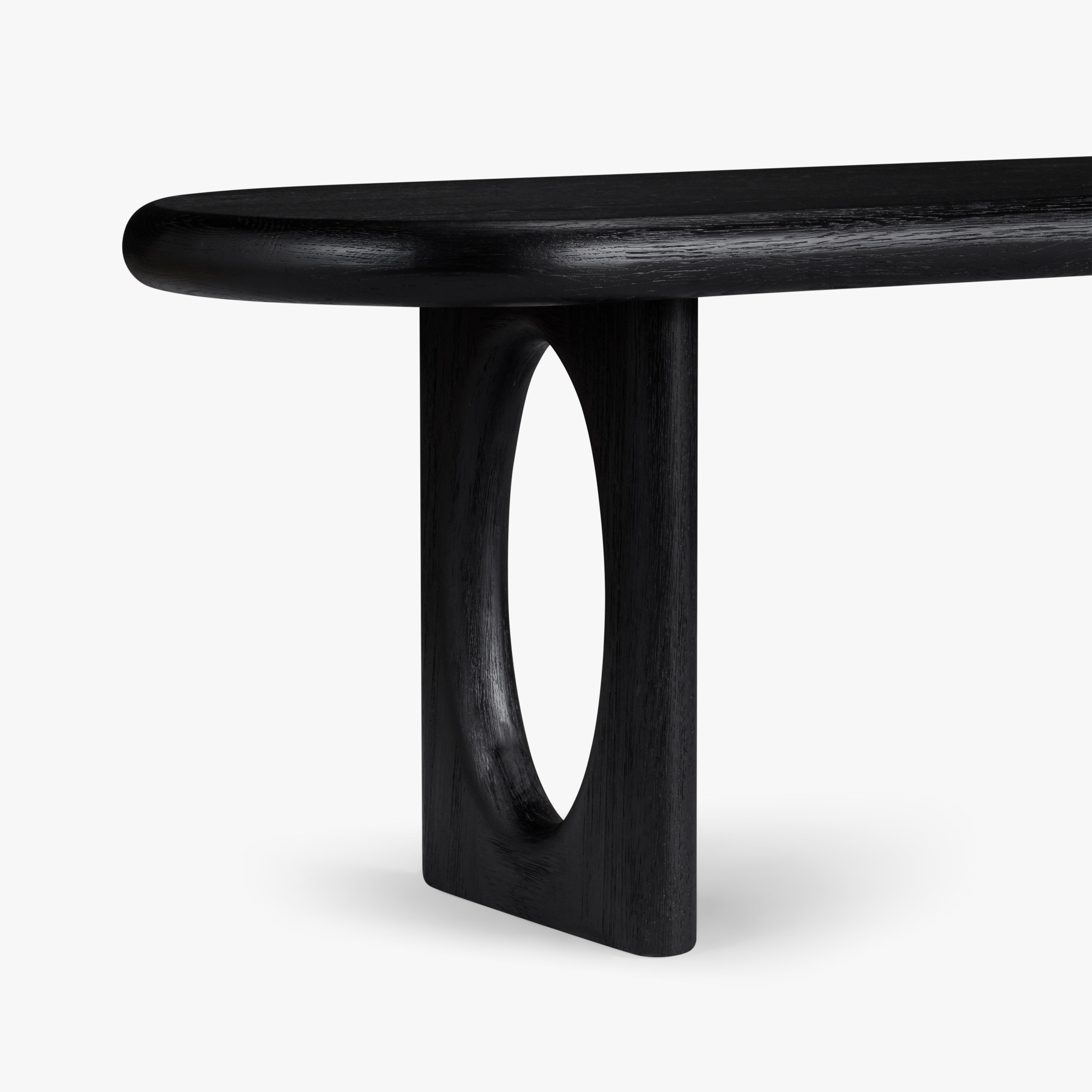 Eva Dining Bench - Black