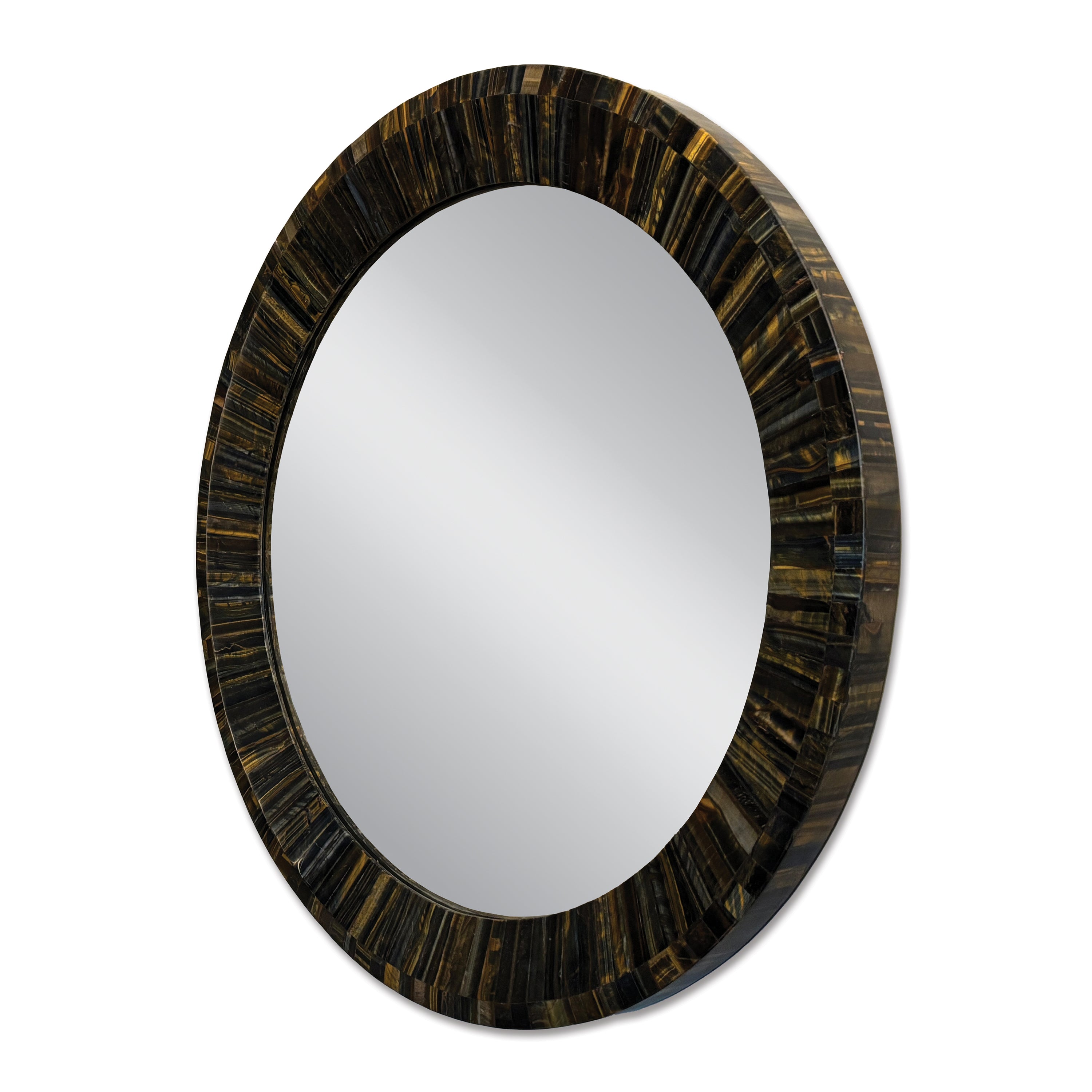 Koko Blue Tiger Eye Mirror