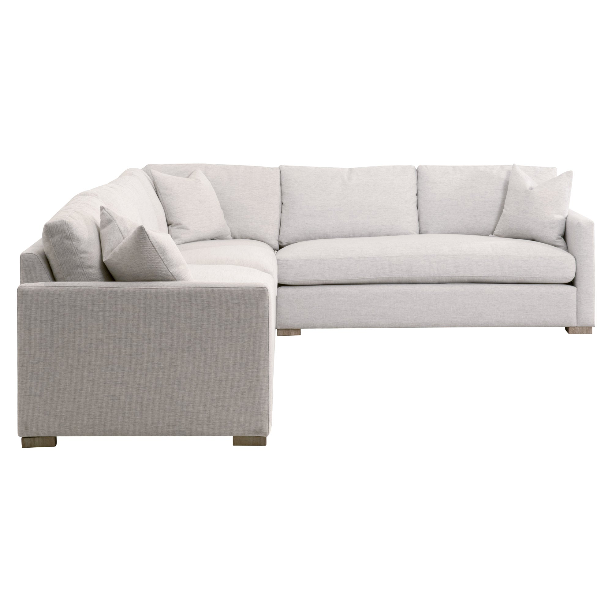 Clara Modular 2-Seat Left Slim Arm Sofa