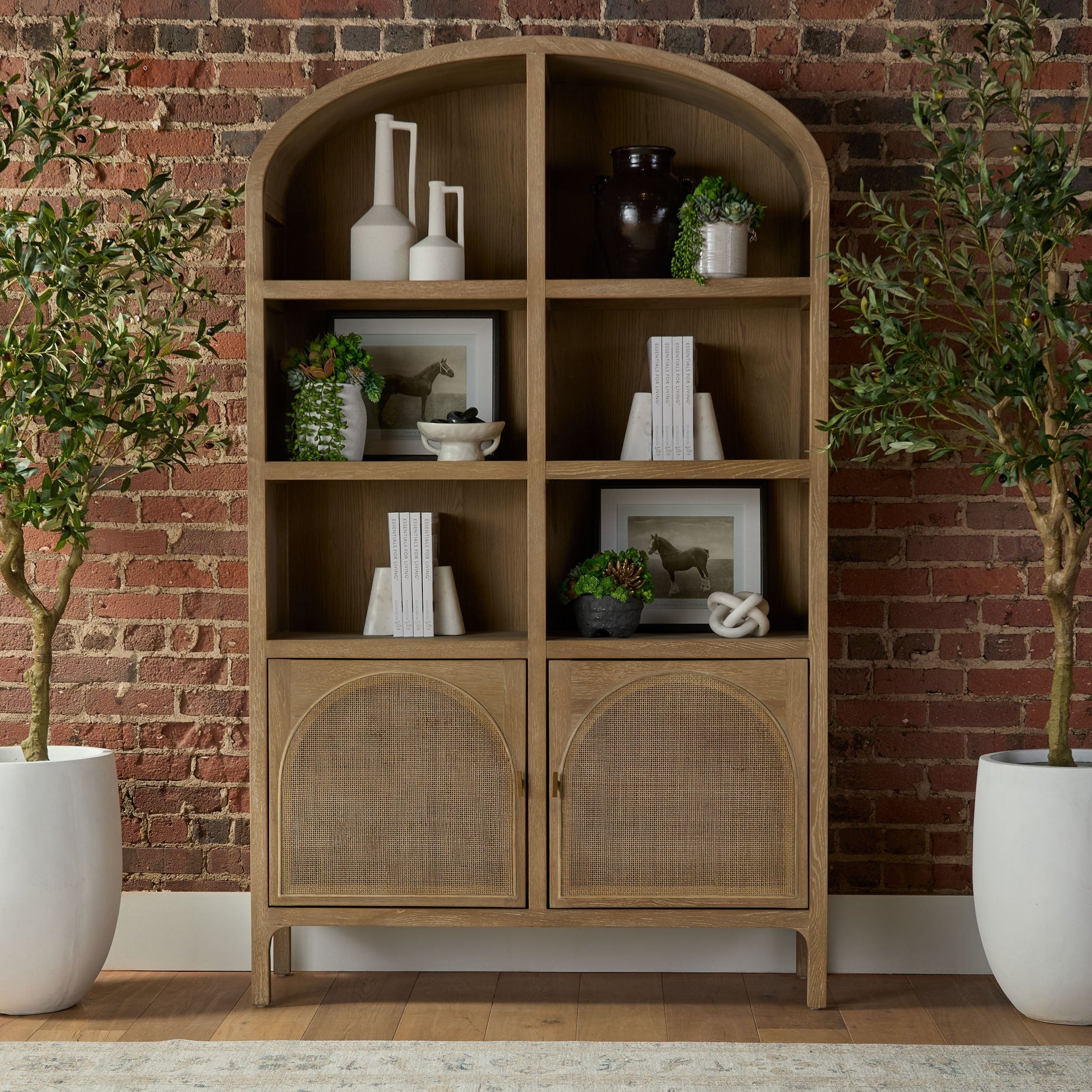 Cane Storage Bookcase
