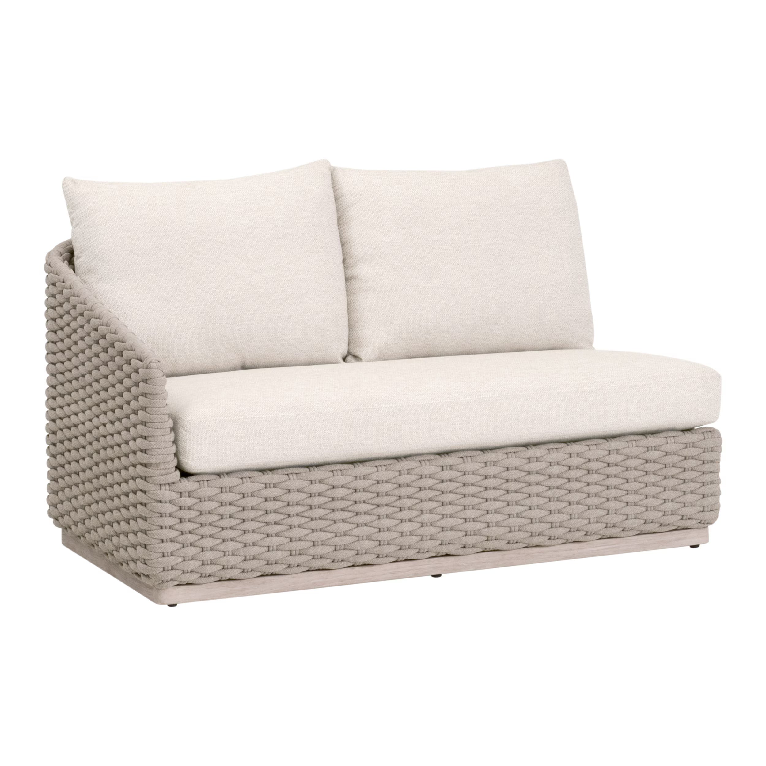 Caspian Outdoor Modular Left Facing 1-Arm Sofa