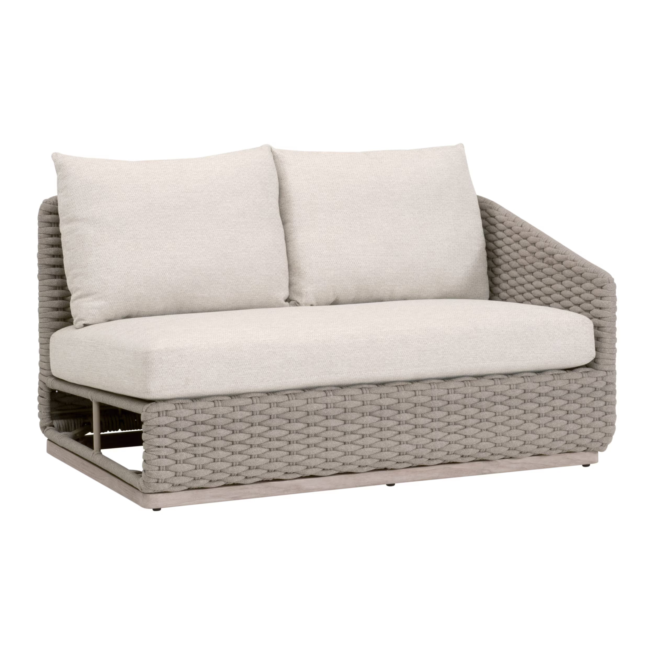 Caspian Outdoor Modular Right Facing 1-Arm Sofa