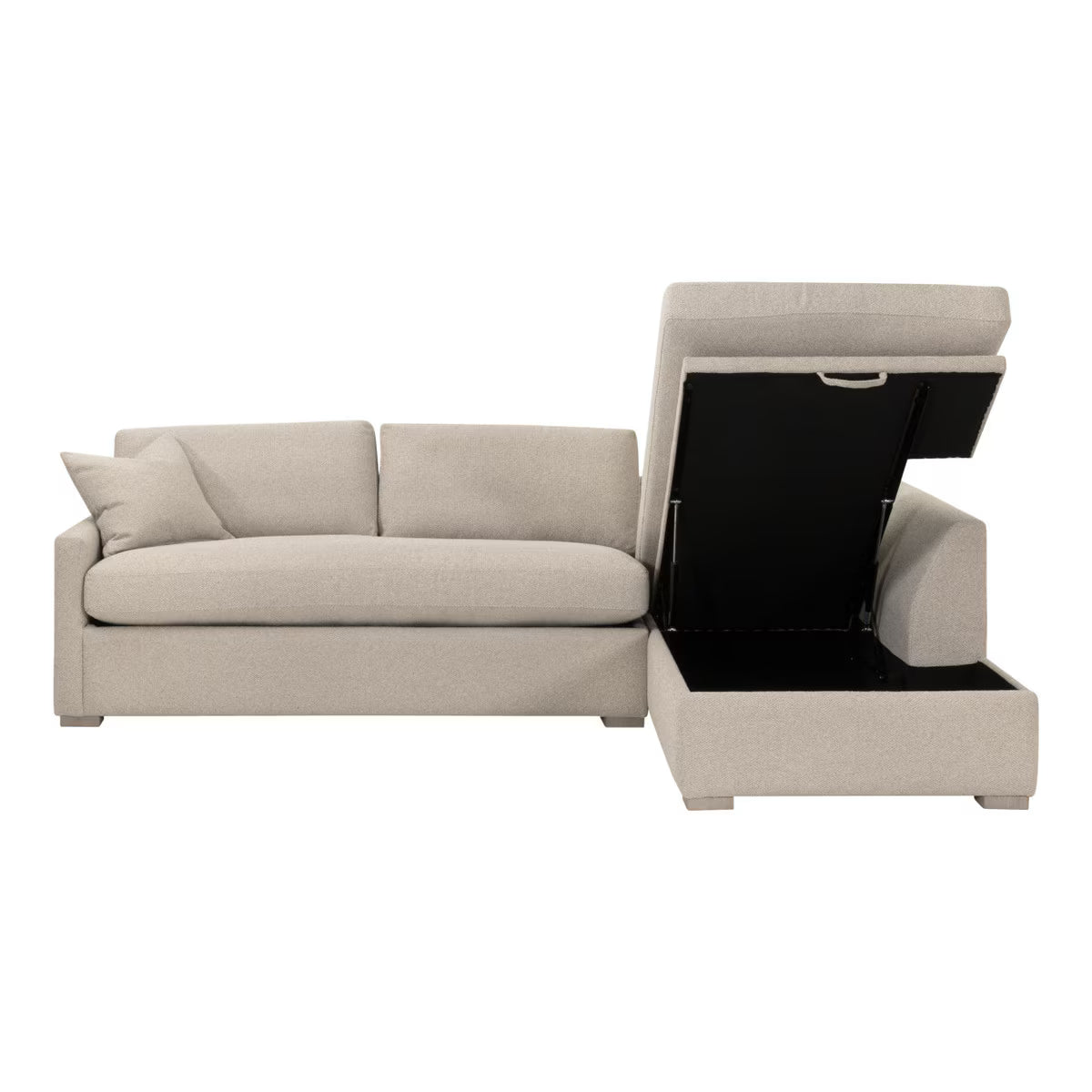 Clara 112" Slim Arm Sleeper Queen RF Sectional