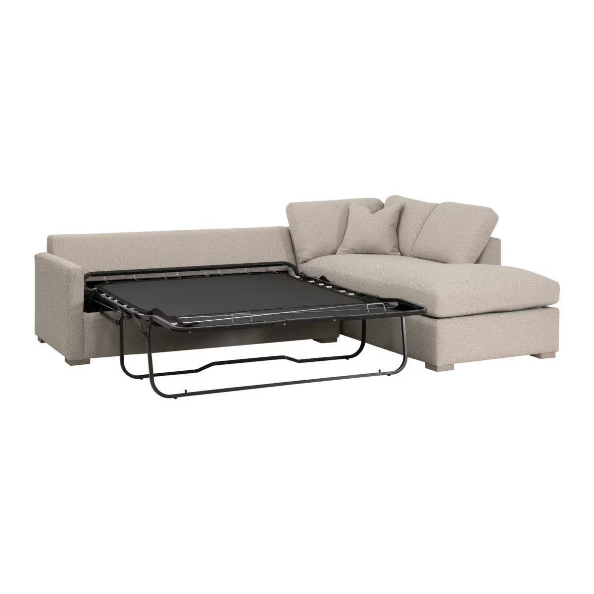 Clara 112" Slim Arm Sleeper Queen RF Sectional
