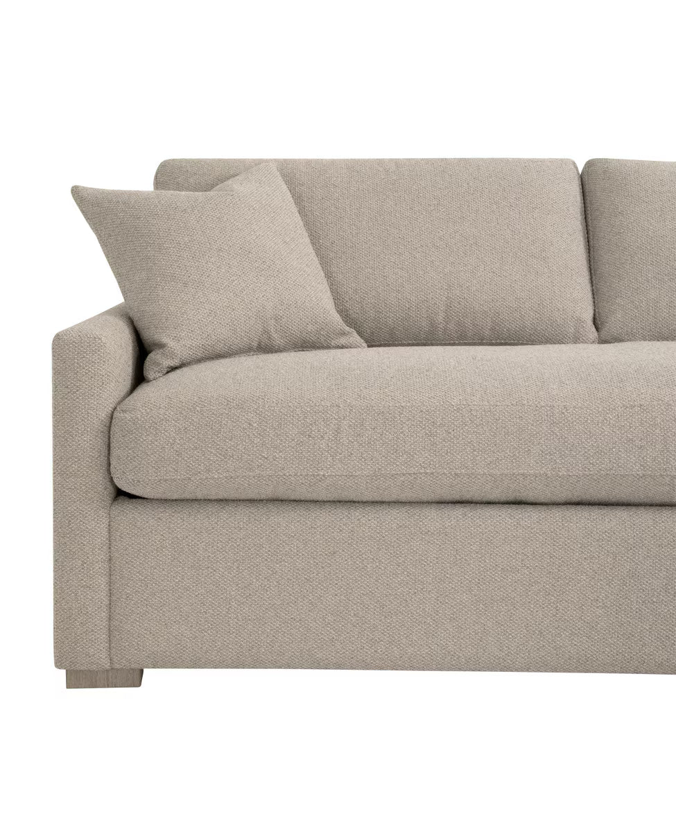Clara 112" Slim Arm Sleeper Queen RF Sectional