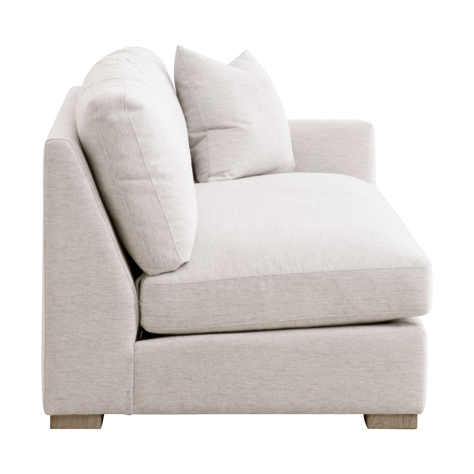 Clara Modular 2-Seat Right Slim Arm Sofa