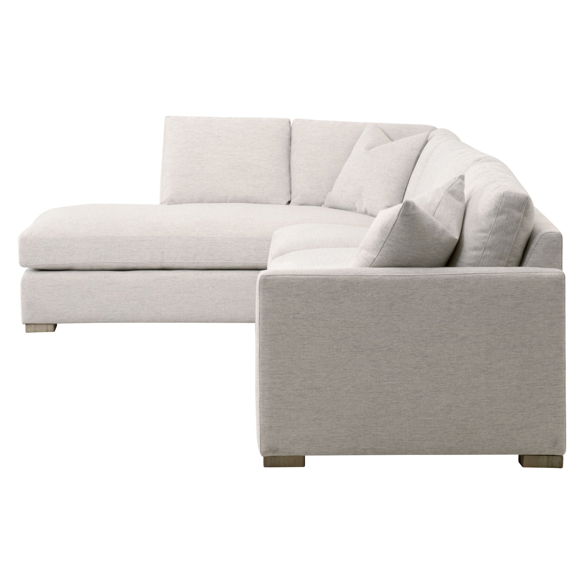 Clara Modular 2-Seat Right Slim Arm Sofa