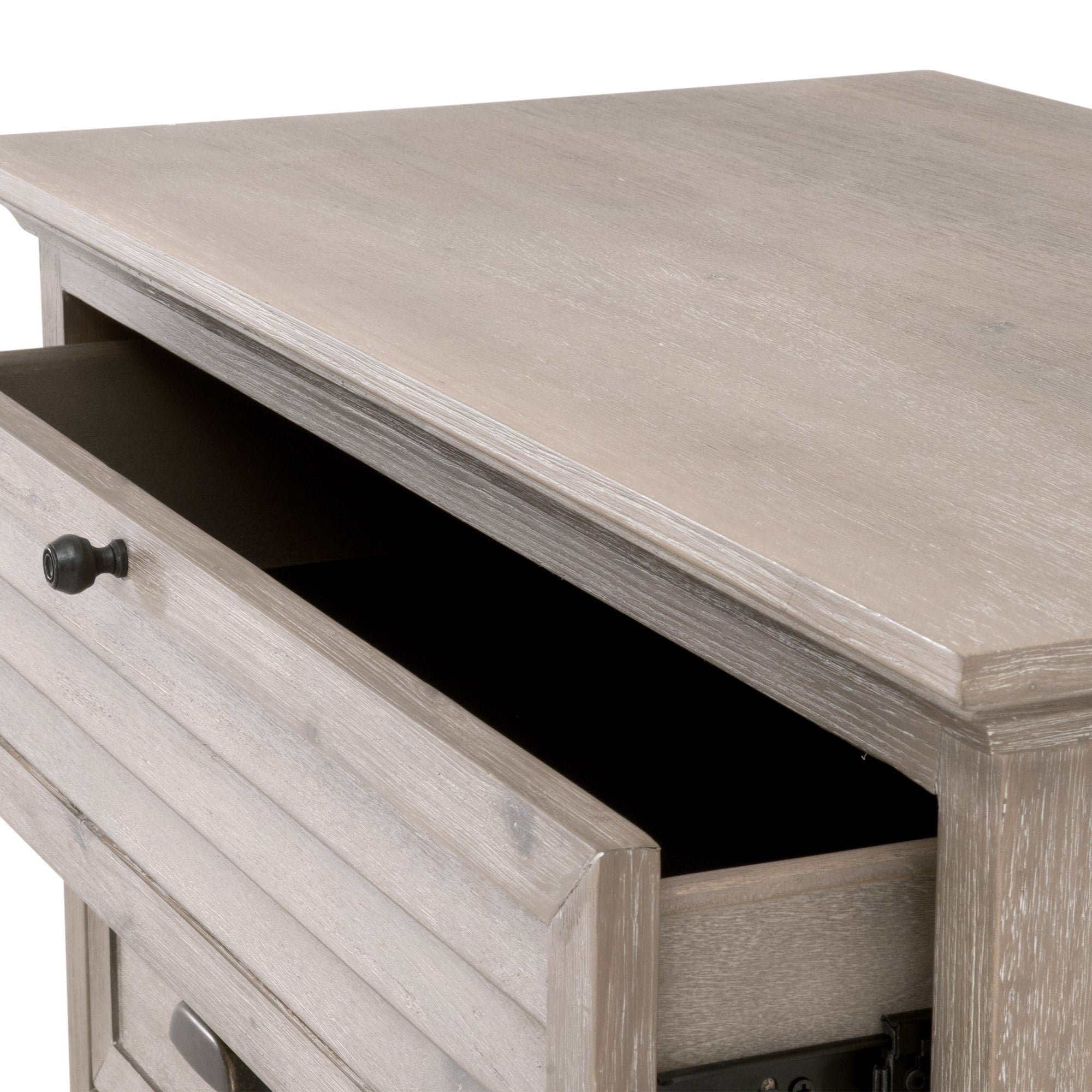 Eden 3-Drawer Nightstand