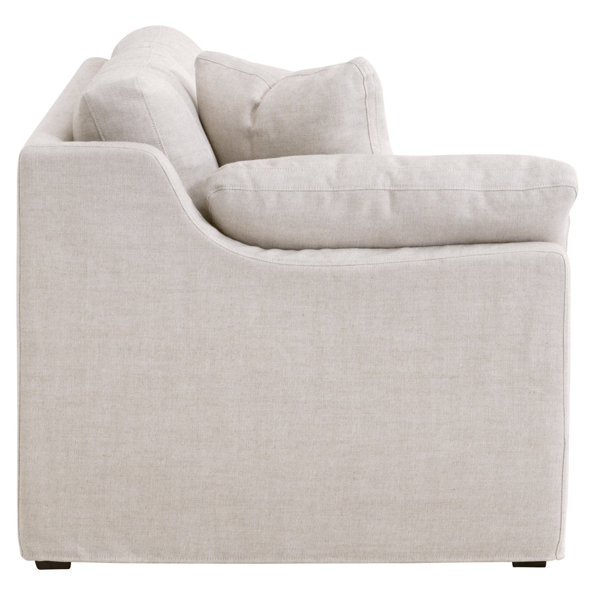 Lena Modular Slipcover 2-Seat Left Slope Arm Sofa