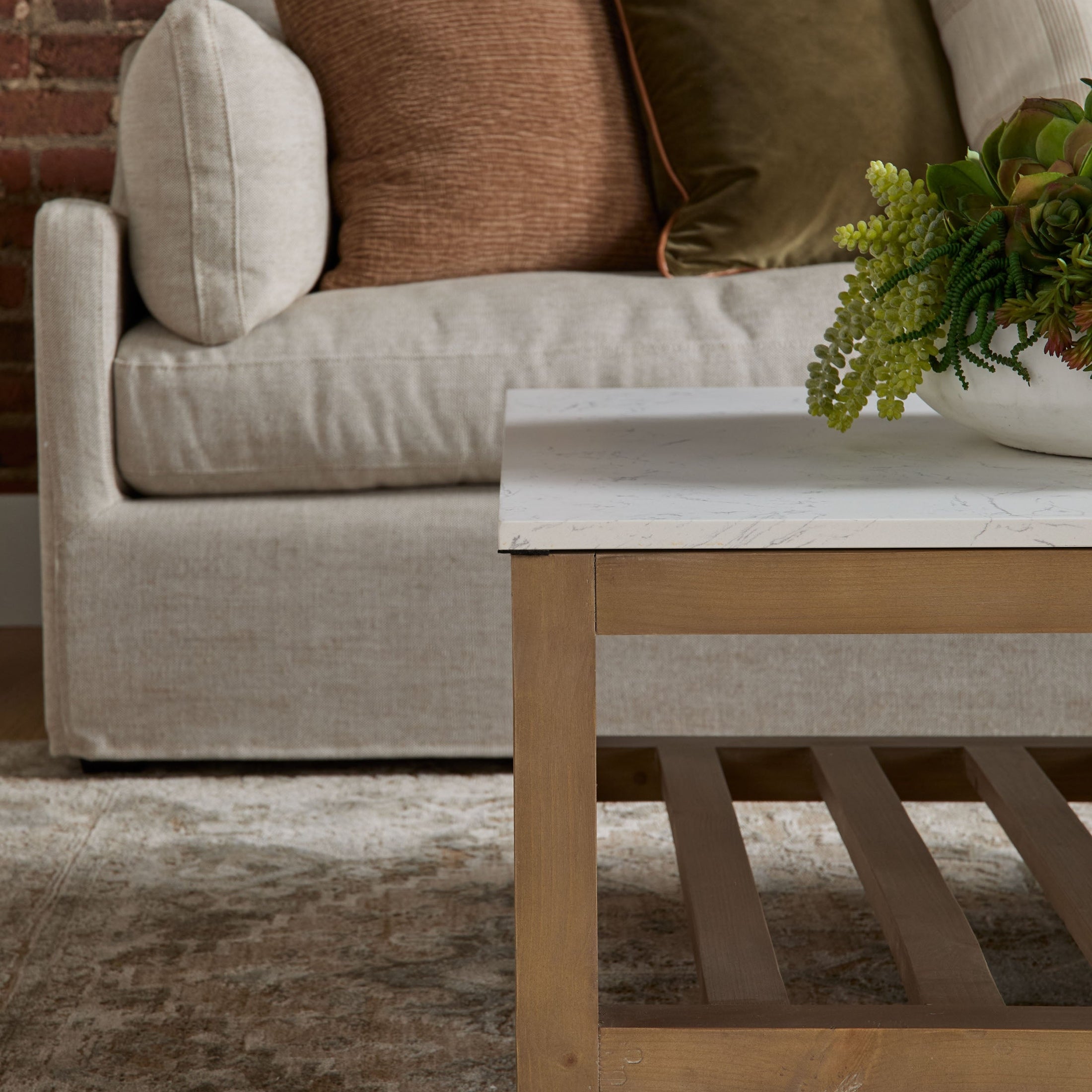 Lena Modular Slipcover 2-Seat Left Slope Arm Sofa