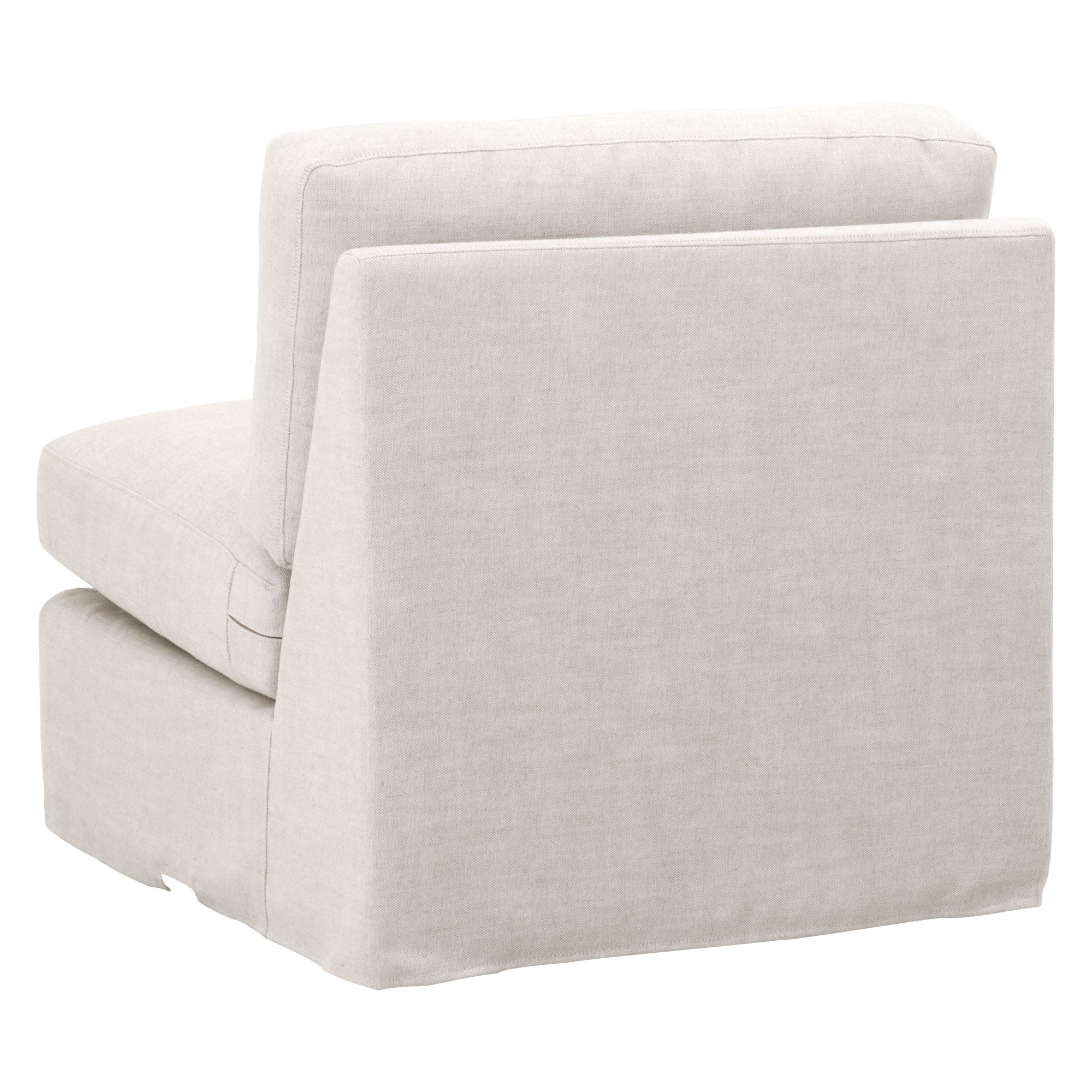 Lena Modular Slipcover 1-Seat Armless Chair