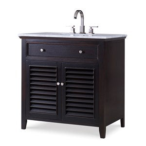 Louvered Bathroom Vanity Custom