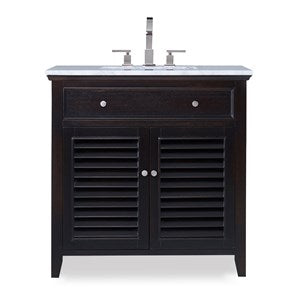 Louvered Bathroom Vanity Custom